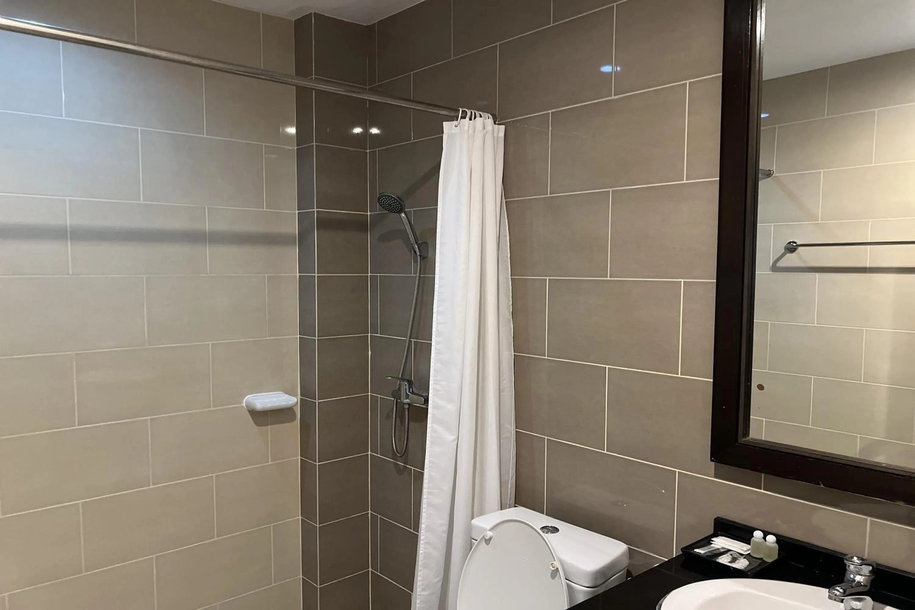 Shower in Panya Resort Hotel