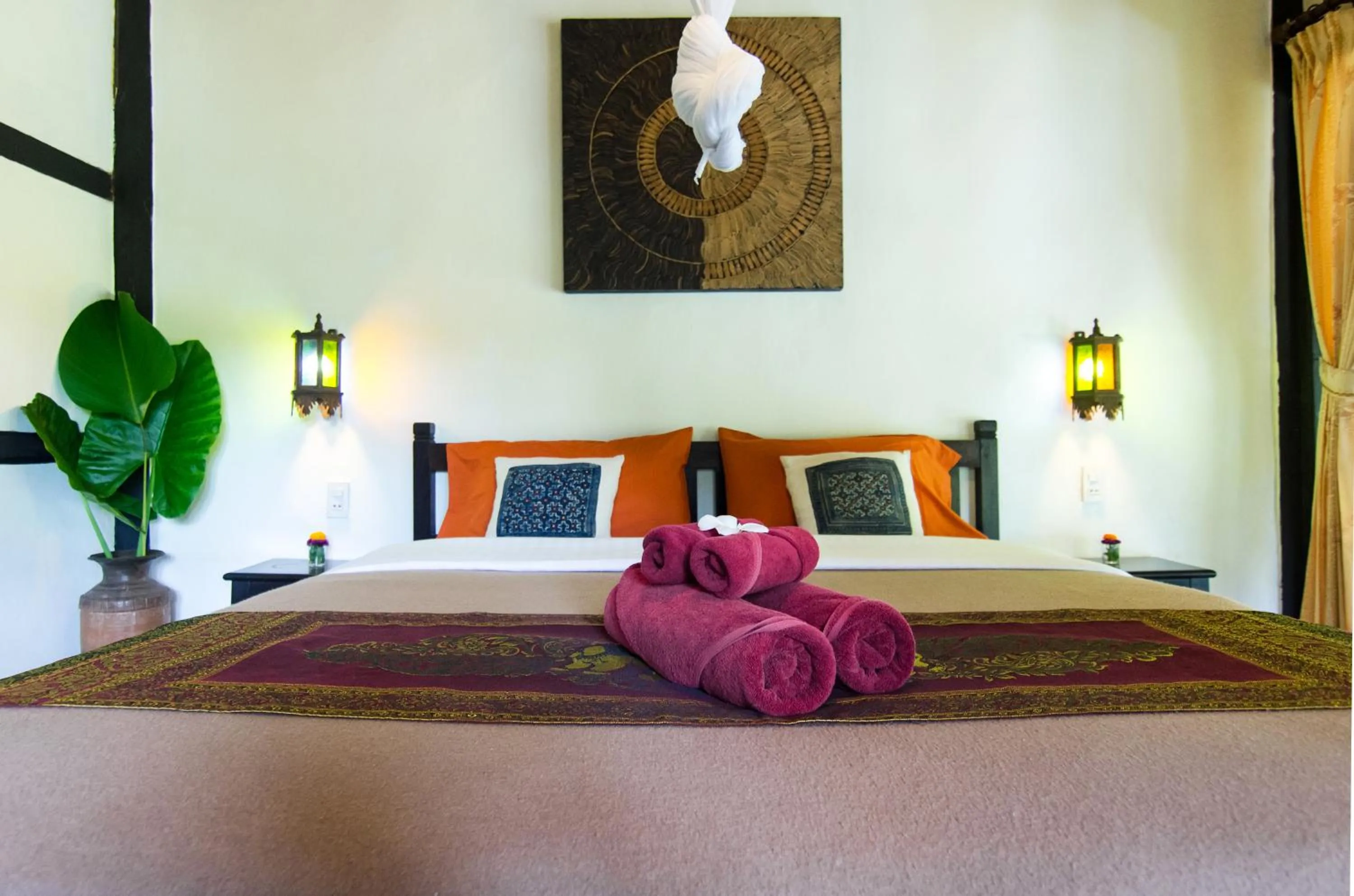 Decorative detail, Bed in Hillside - Nature Lifestyle Lodge