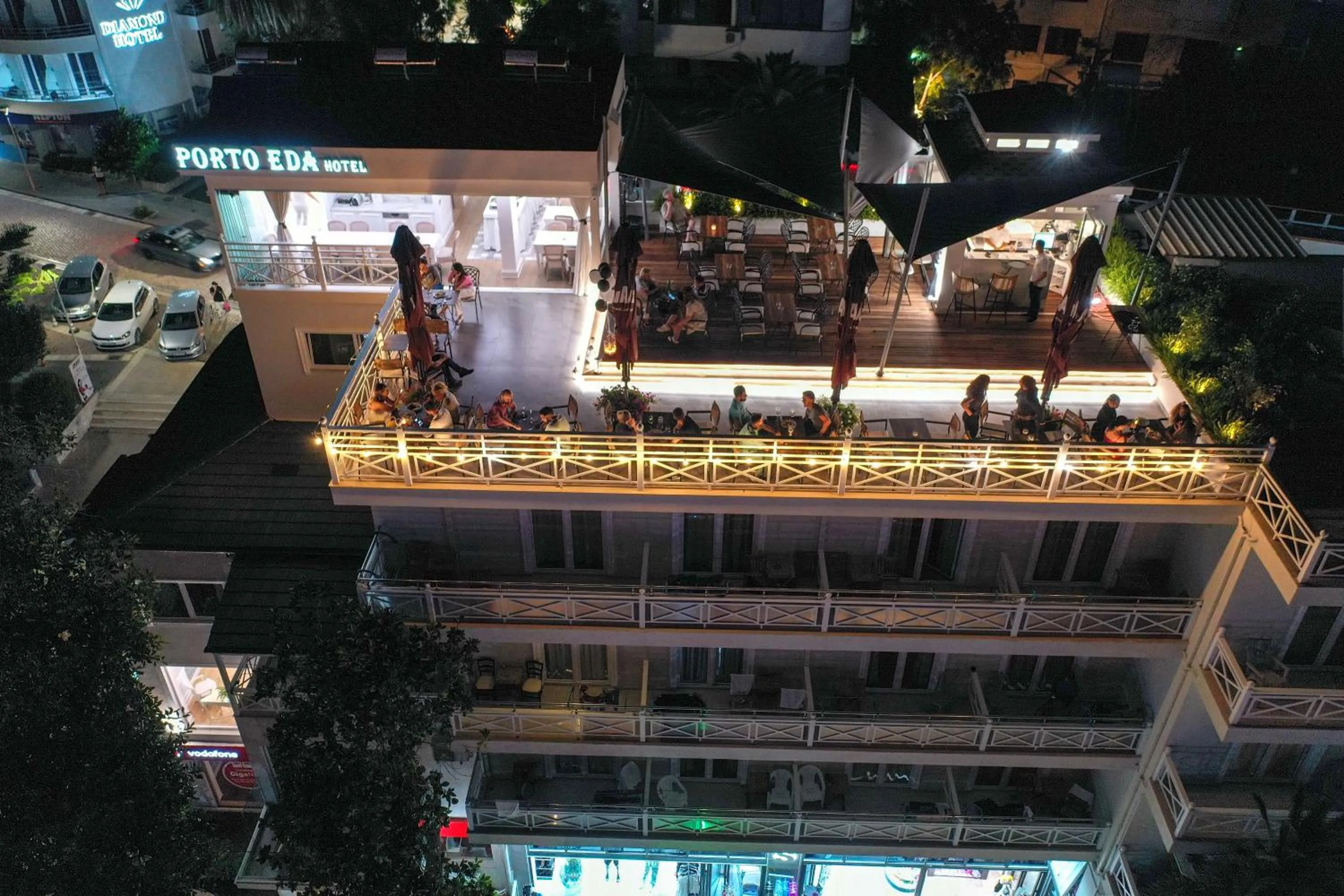 Property building in Porto Eda Hotel