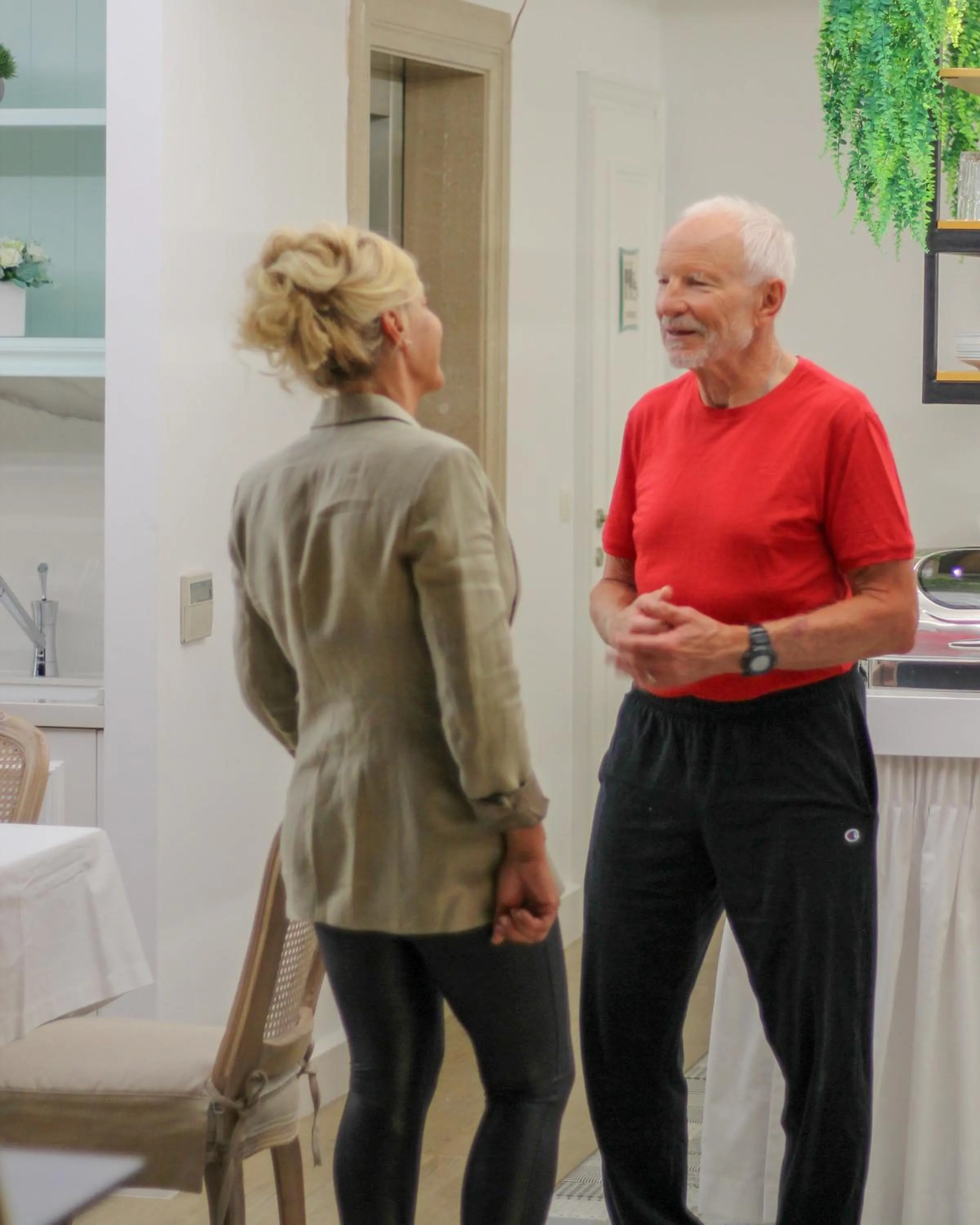 People in Porto Eda Hotel