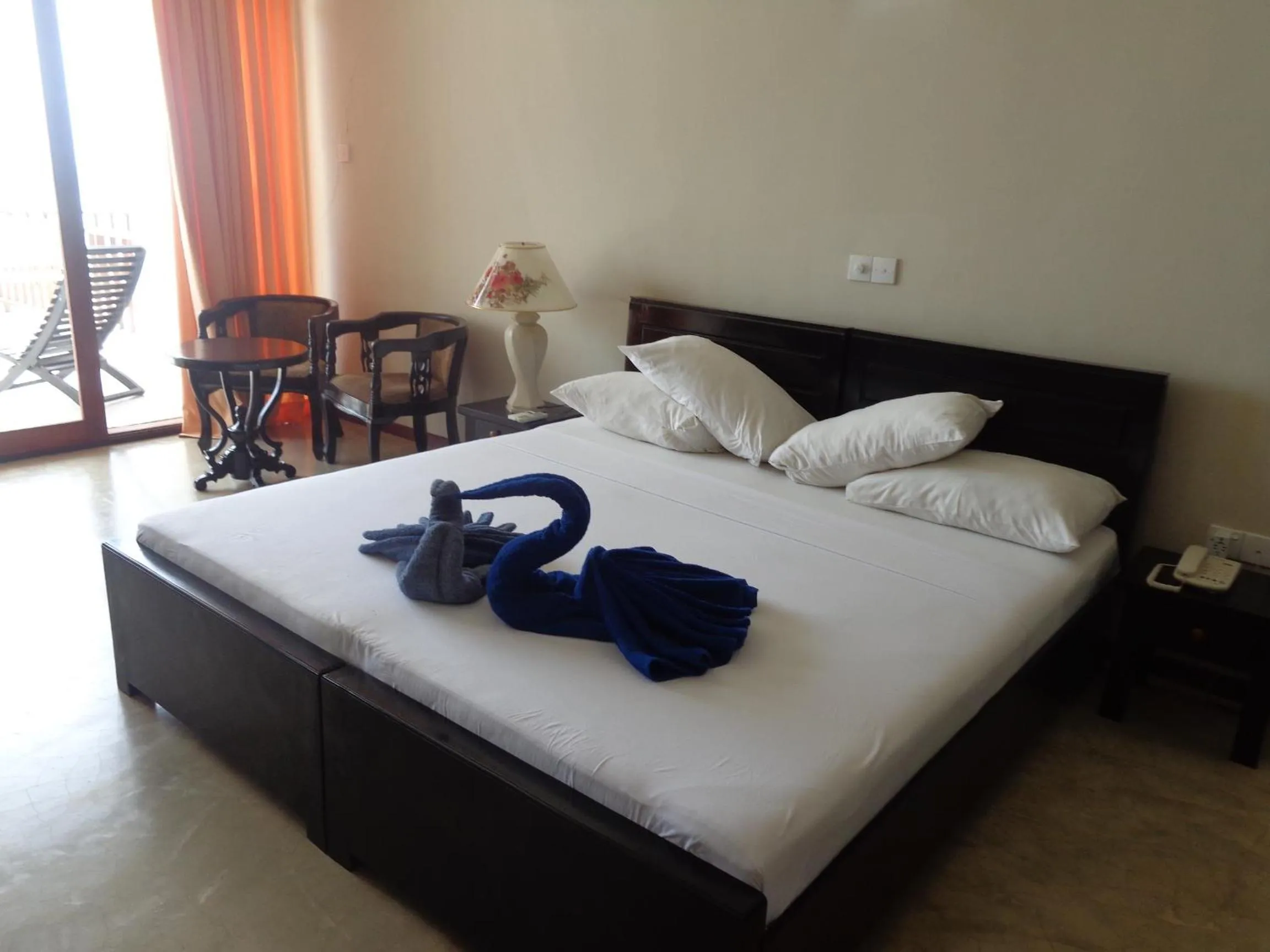 Bed in Hotel Silan Mo