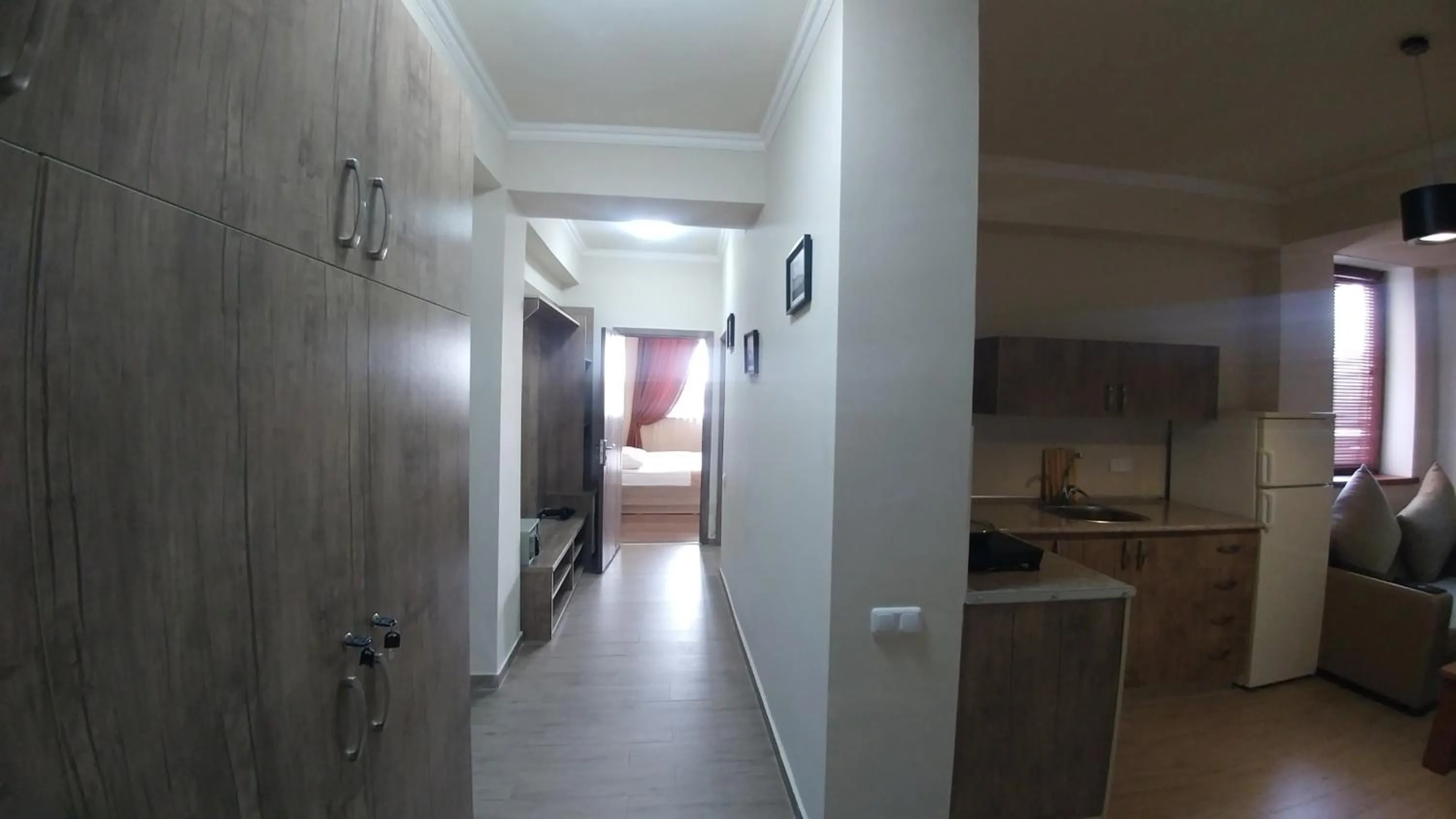 Kitchen or kitchenette in Cross Resort Hotel