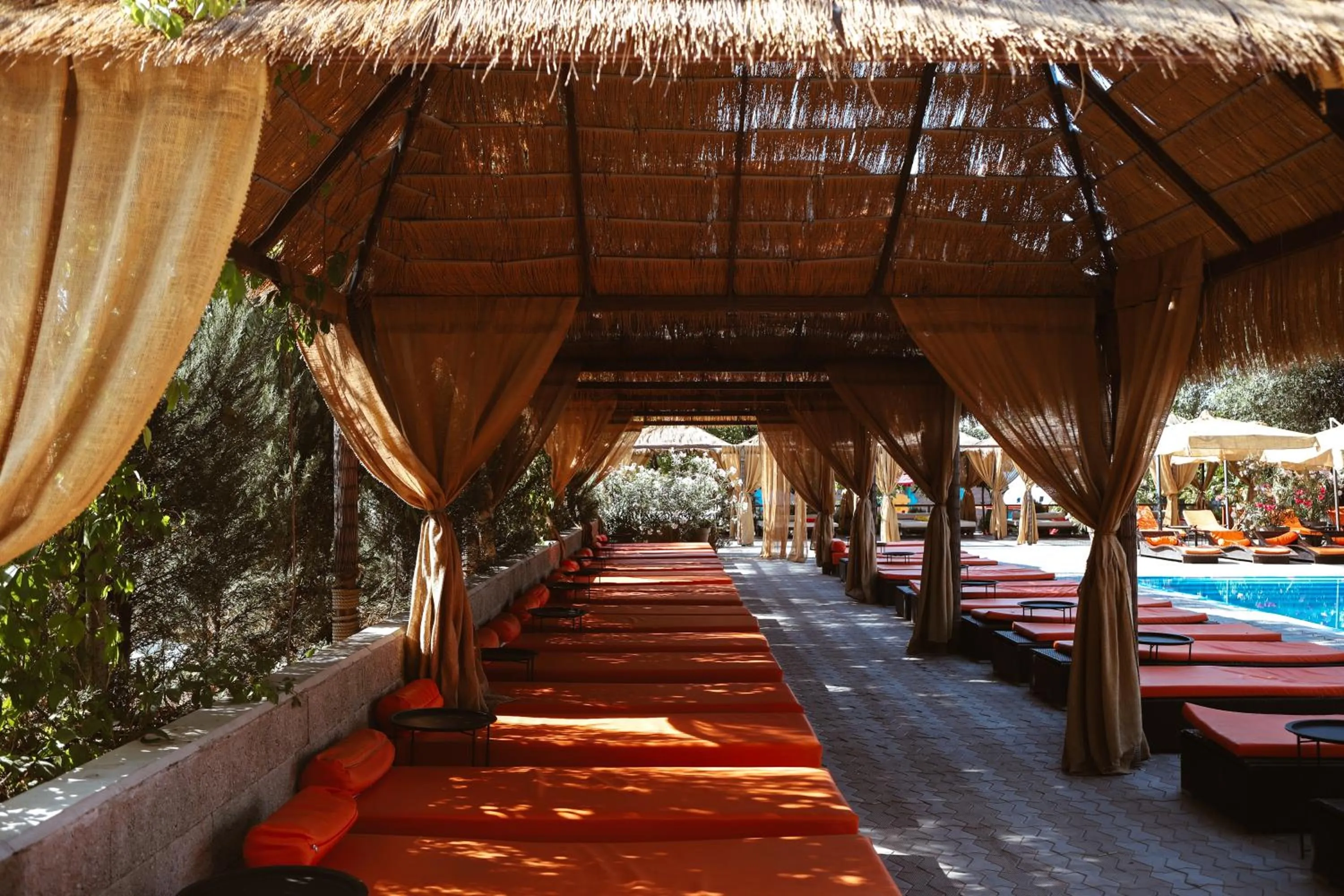 Swimming pool in Cross Resort Hotel