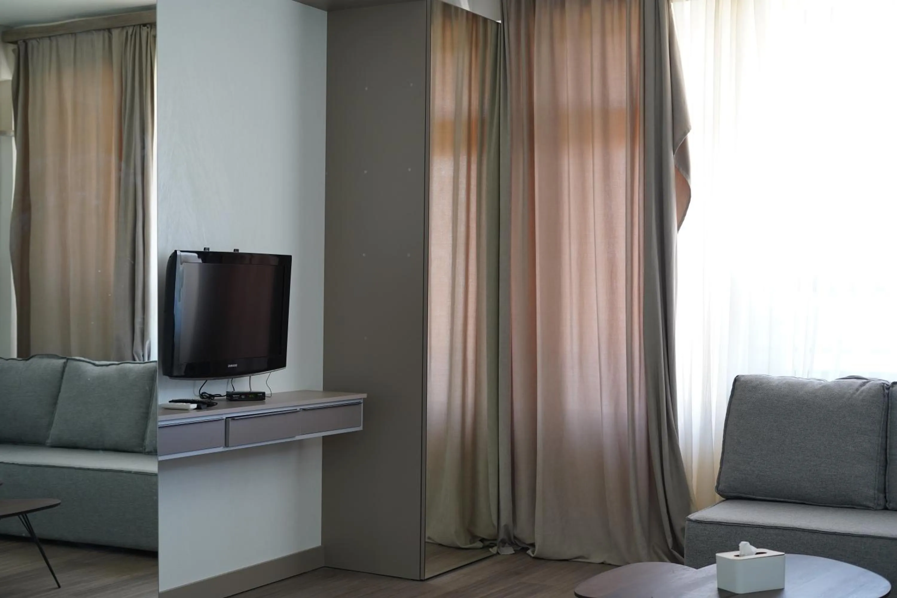 Seating area in Cross Resort Hotel