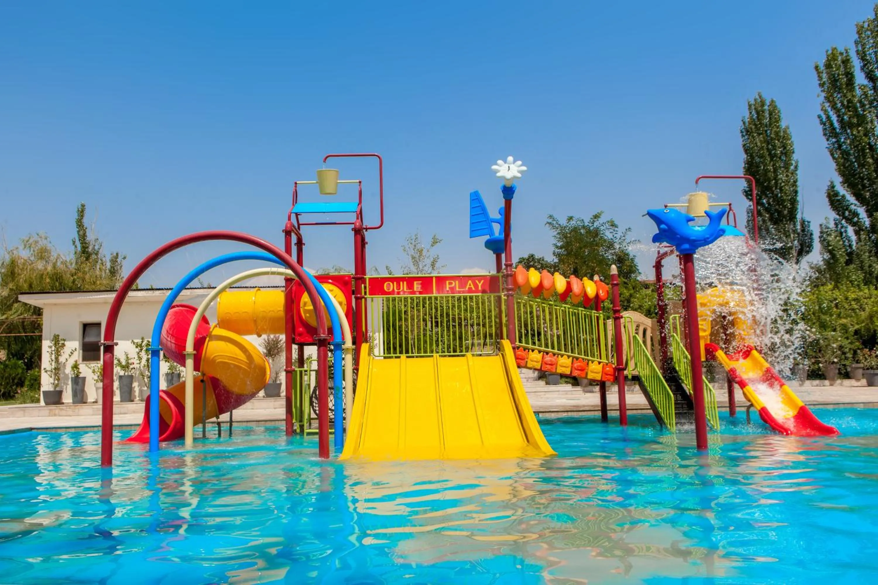 Aqua park in Cross Resort Hotel