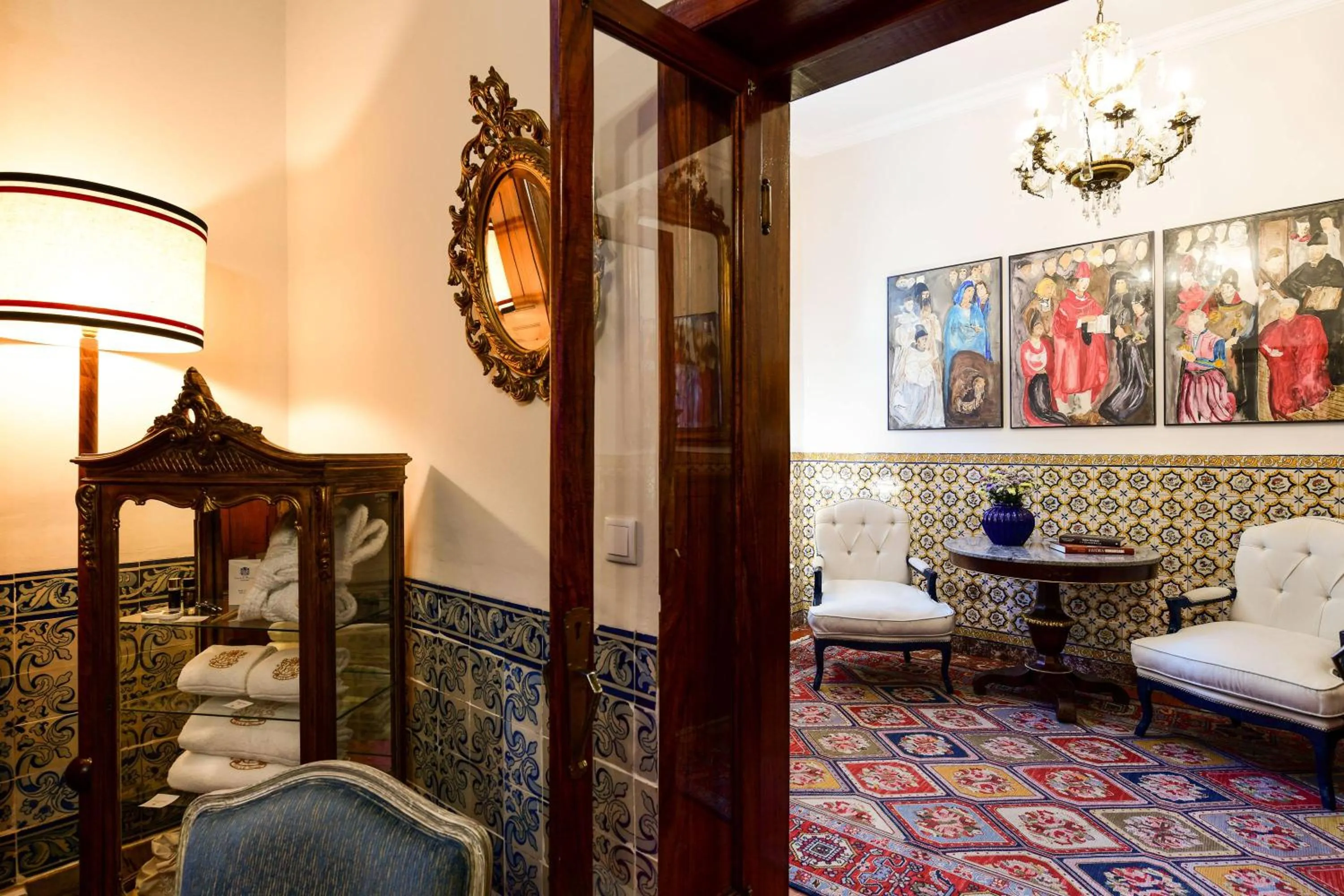 Living room in Casa de Sao Mamede Hotel