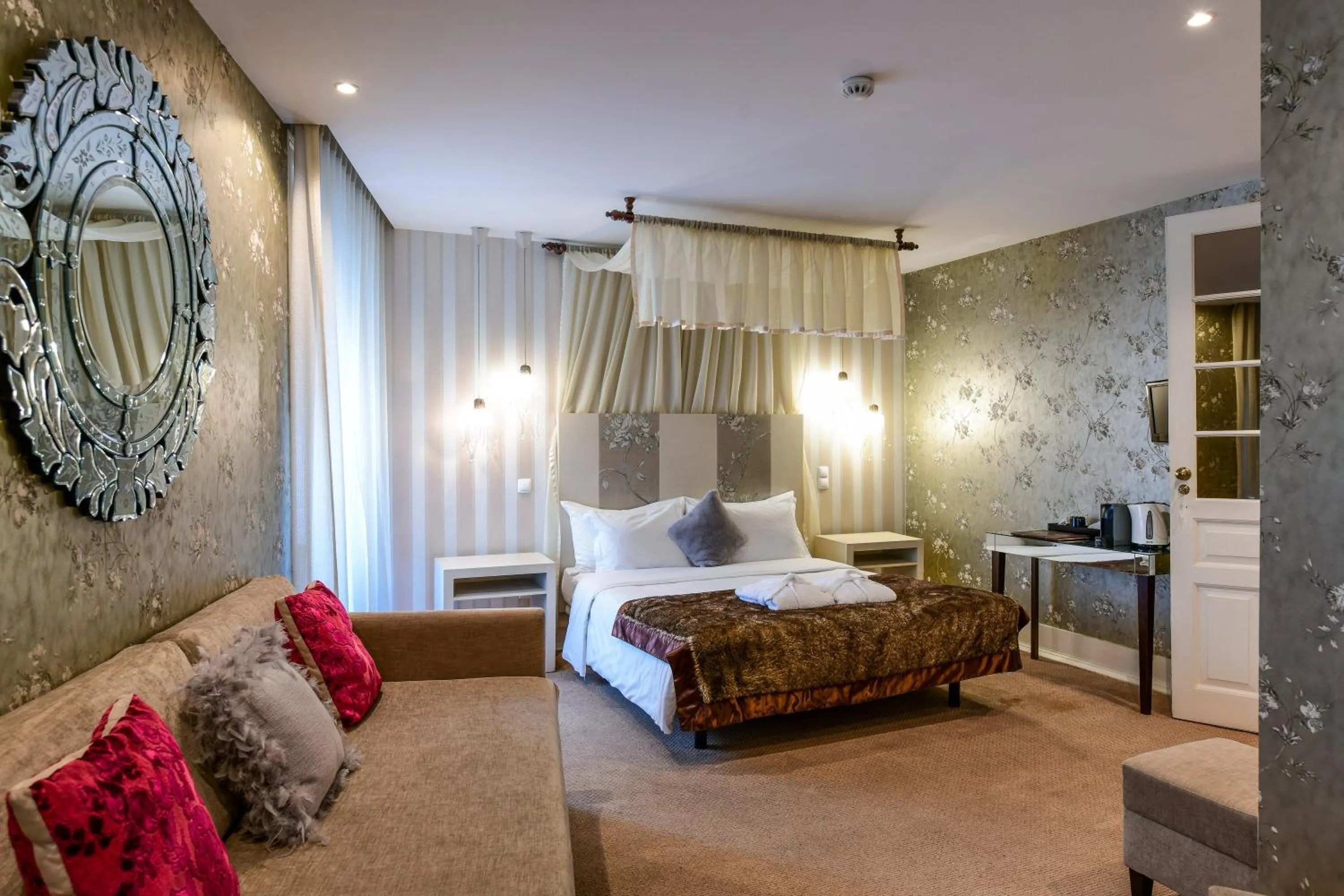 Bed in Casa de Sao Mamede Hotel