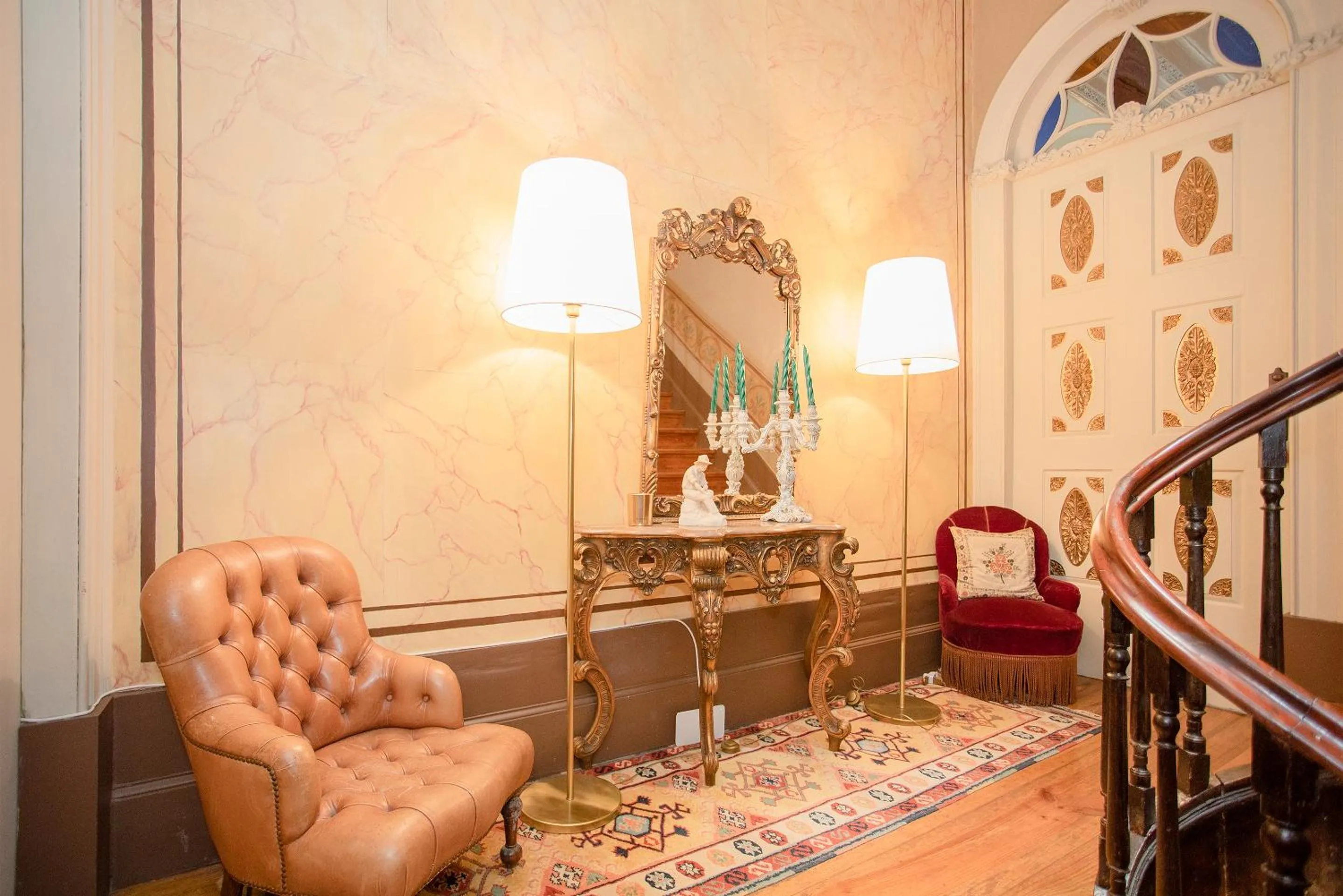 Decorative detail in Palace Museum & National Monument - Espaço Palmeiras