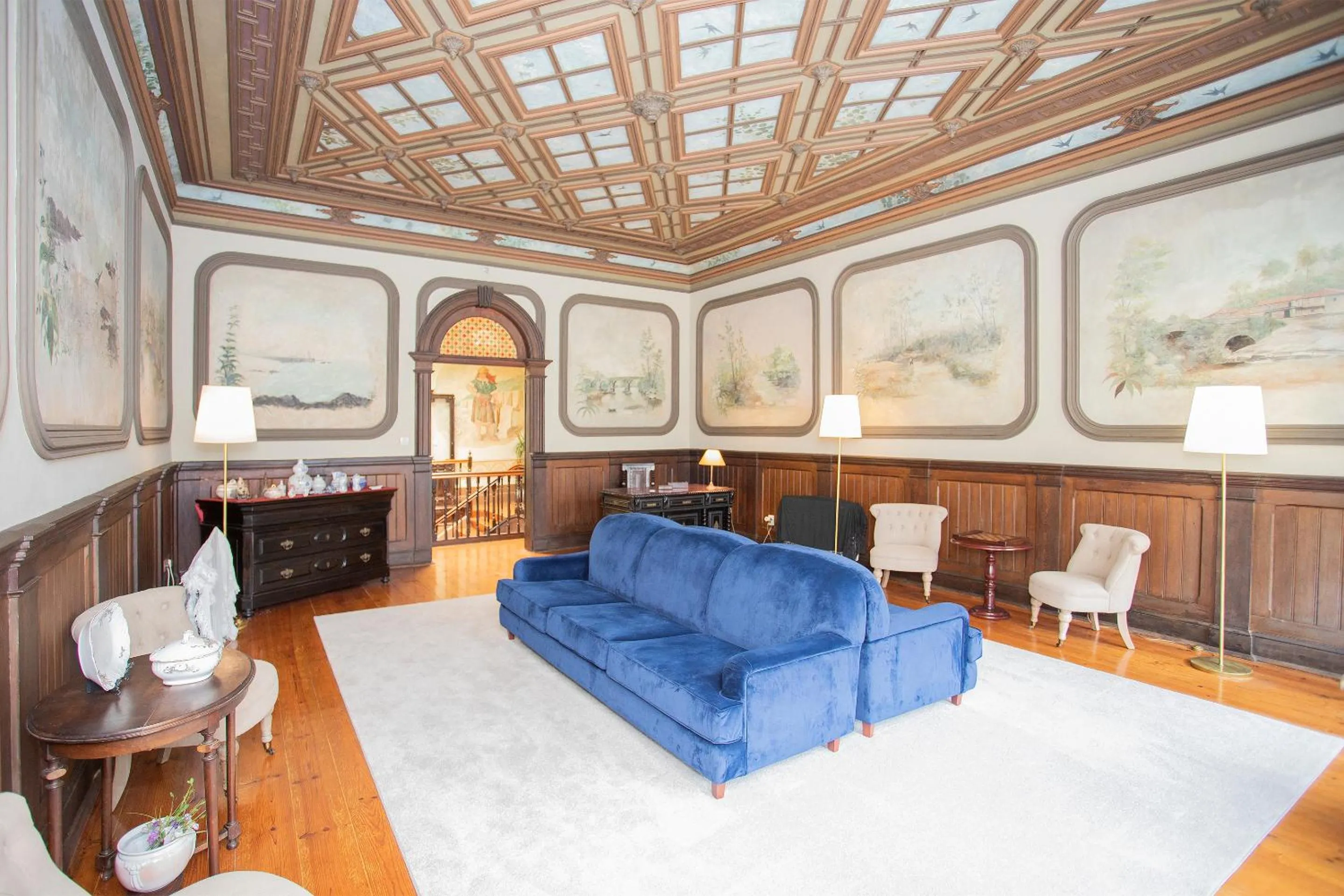 Living room in Palace Museum & National Monument - Espaço Palmeiras