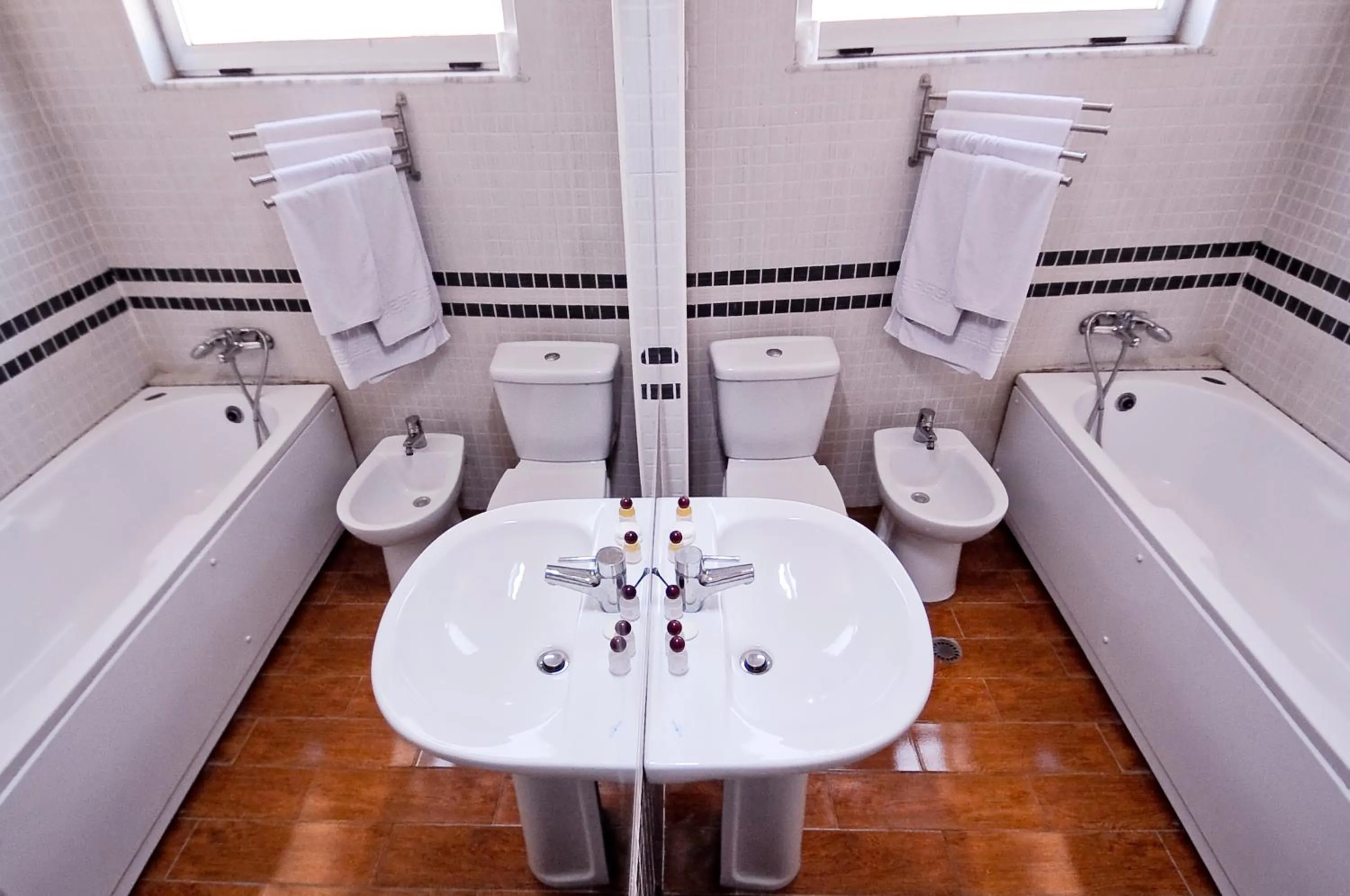 Toilet in Hotel Lubjana