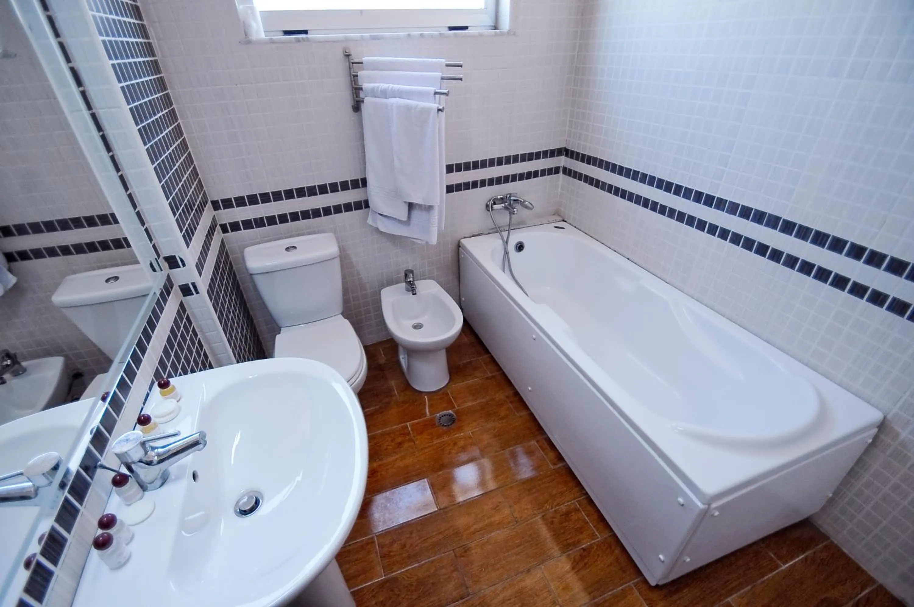 Bathroom in Hotel Lubjana