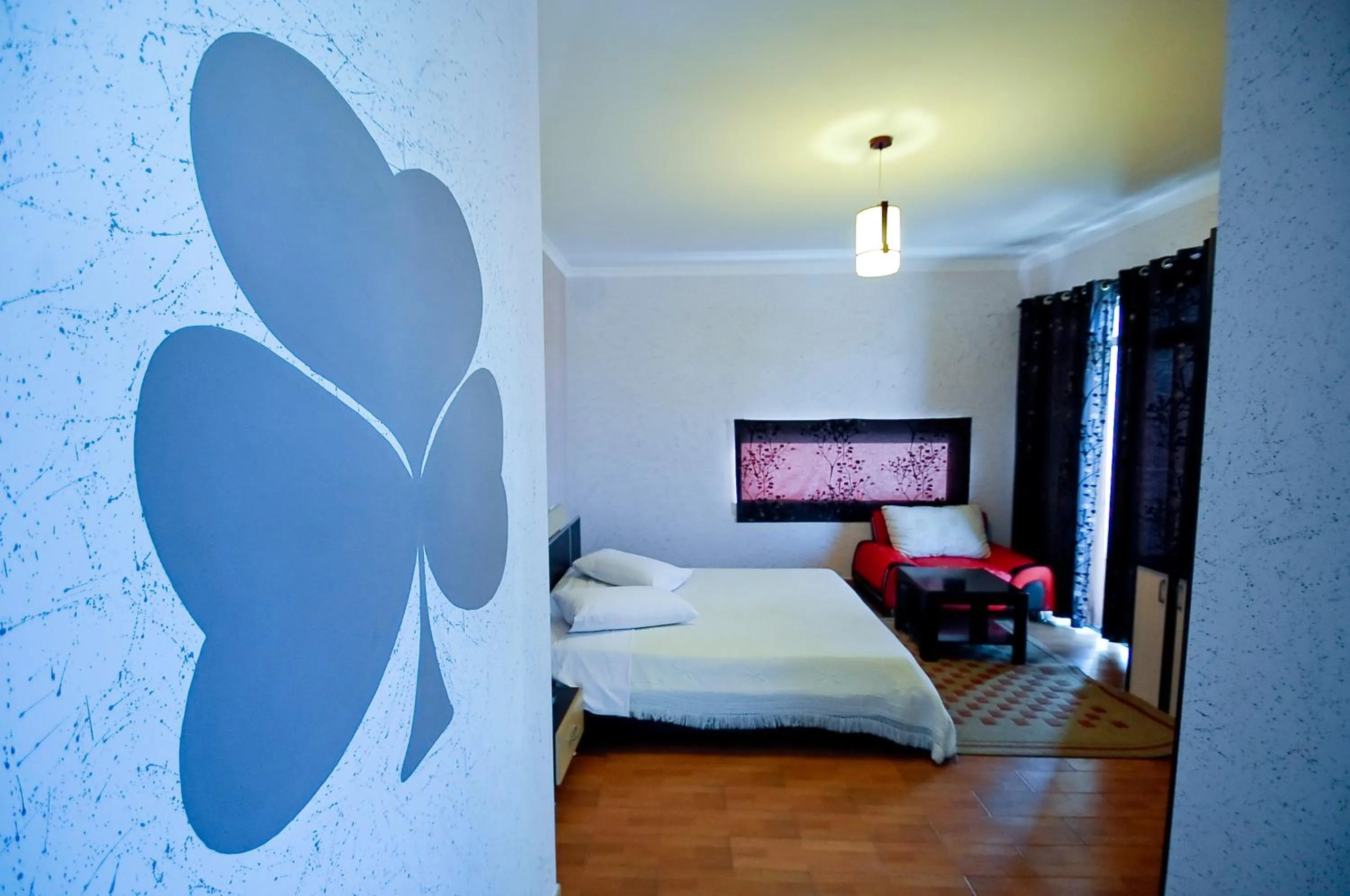 Photo of the whole room, Bed in Hotel Lubjana