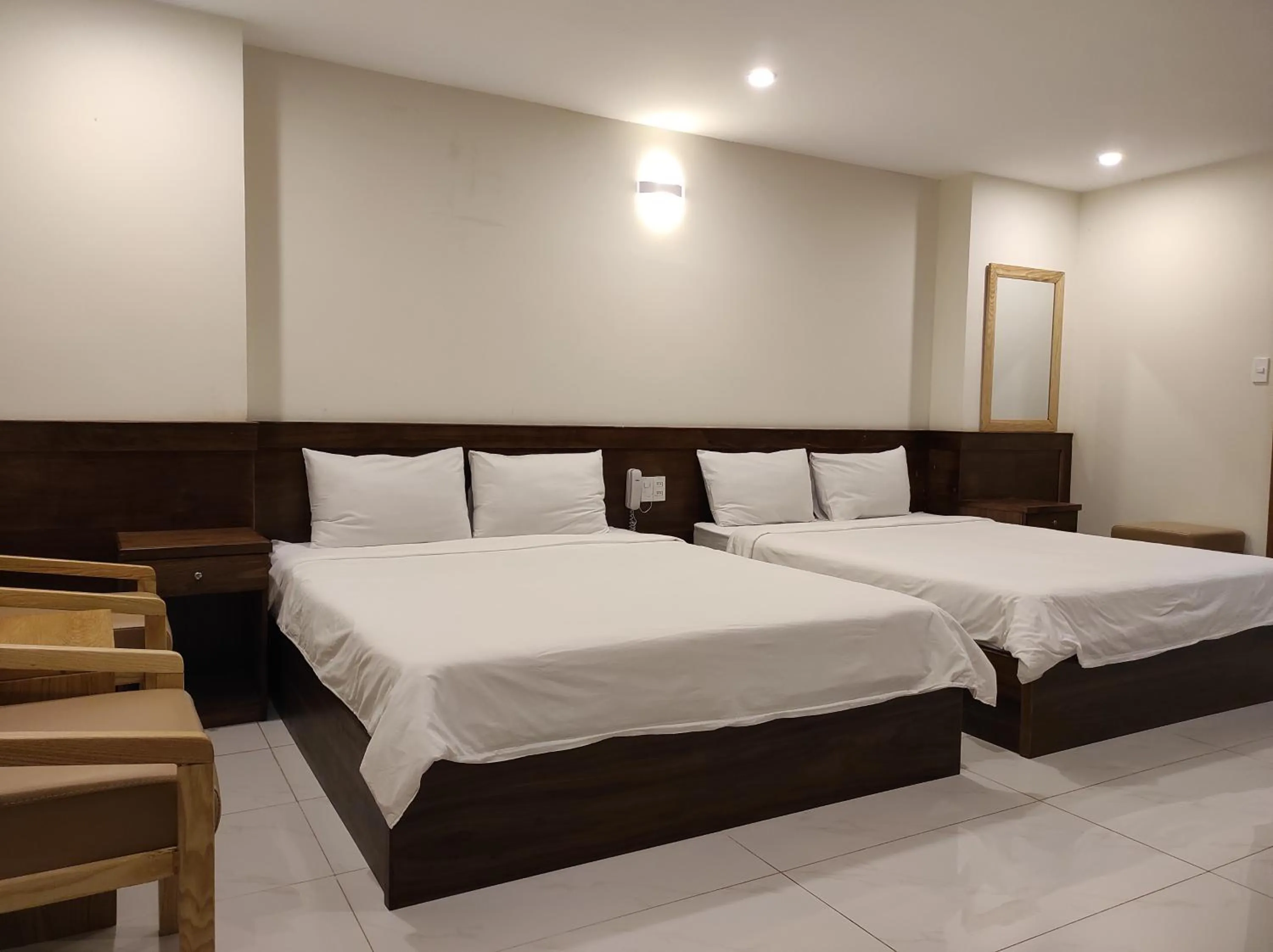 Bed in HỒNG HẢI 2 HOTEL