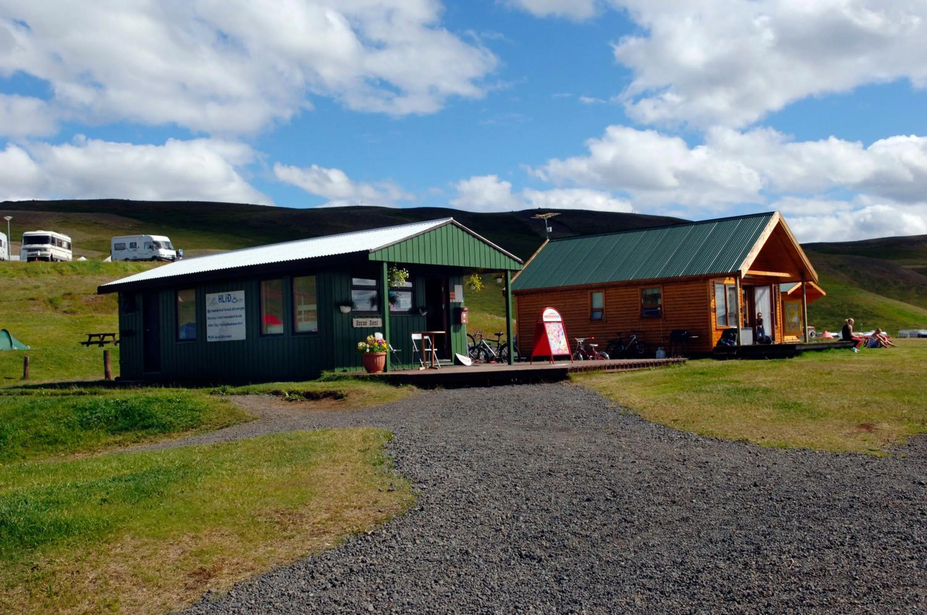 Lobby or reception in Hlid Bed and Breakfast