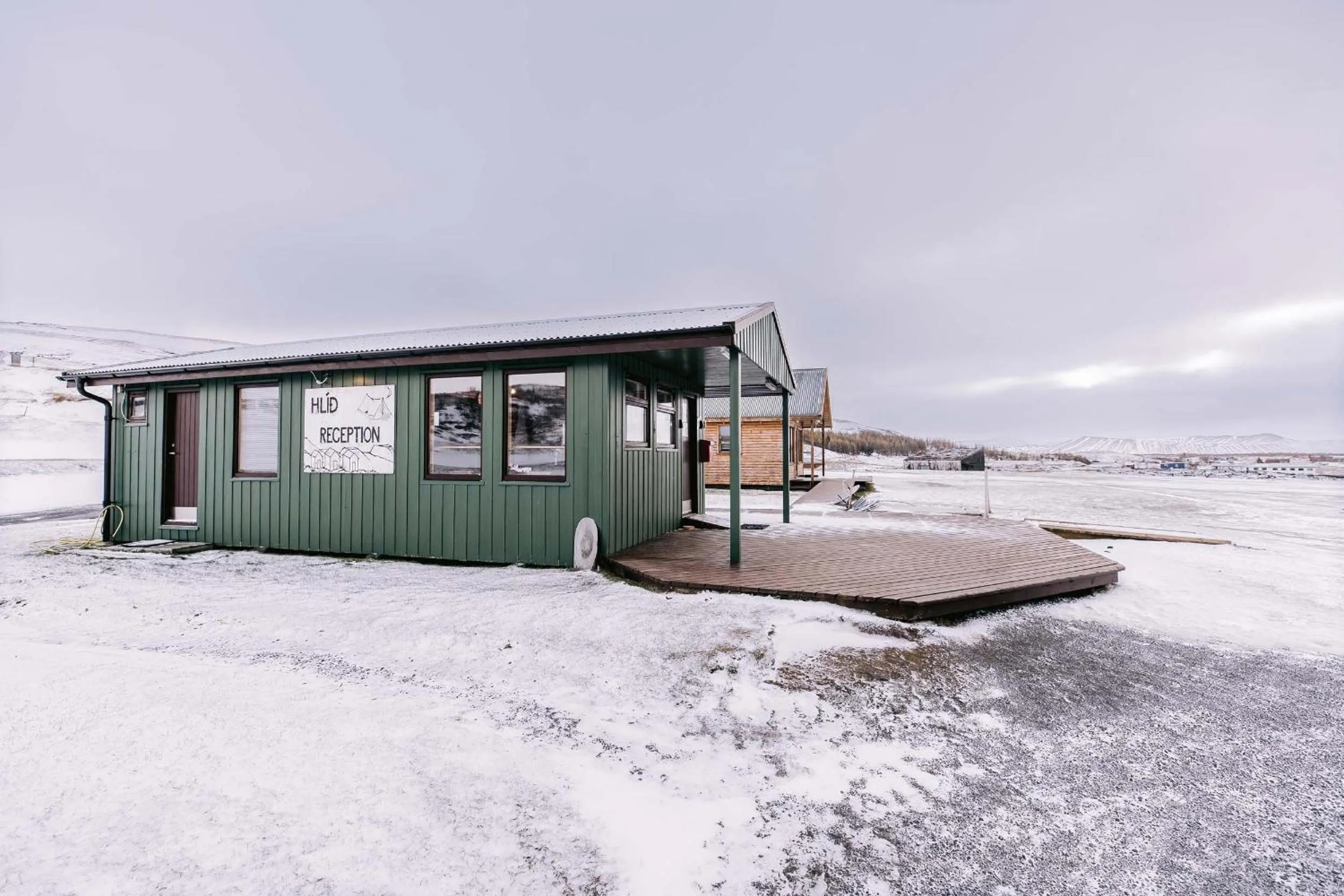 Lobby or reception in Hlid Bed and Breakfast