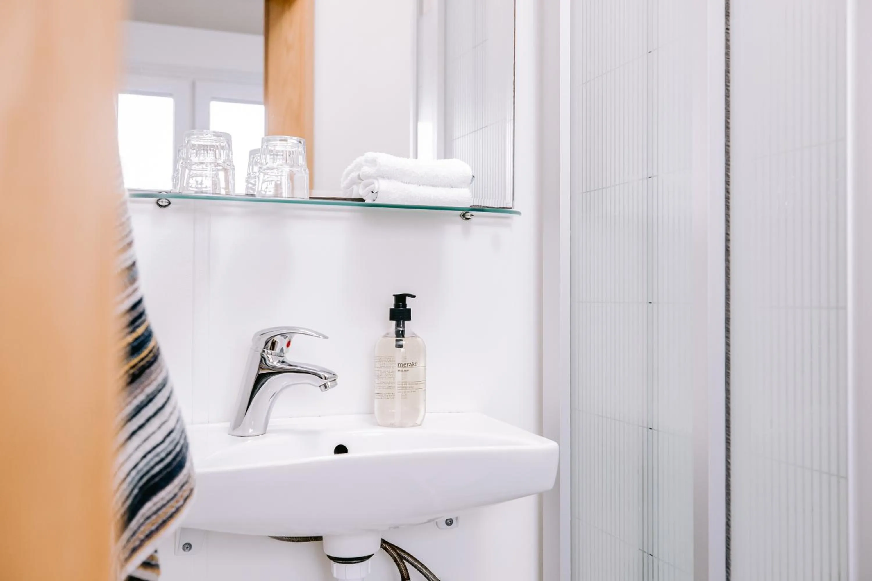 Bathroom in Hlid Bed and Breakfast