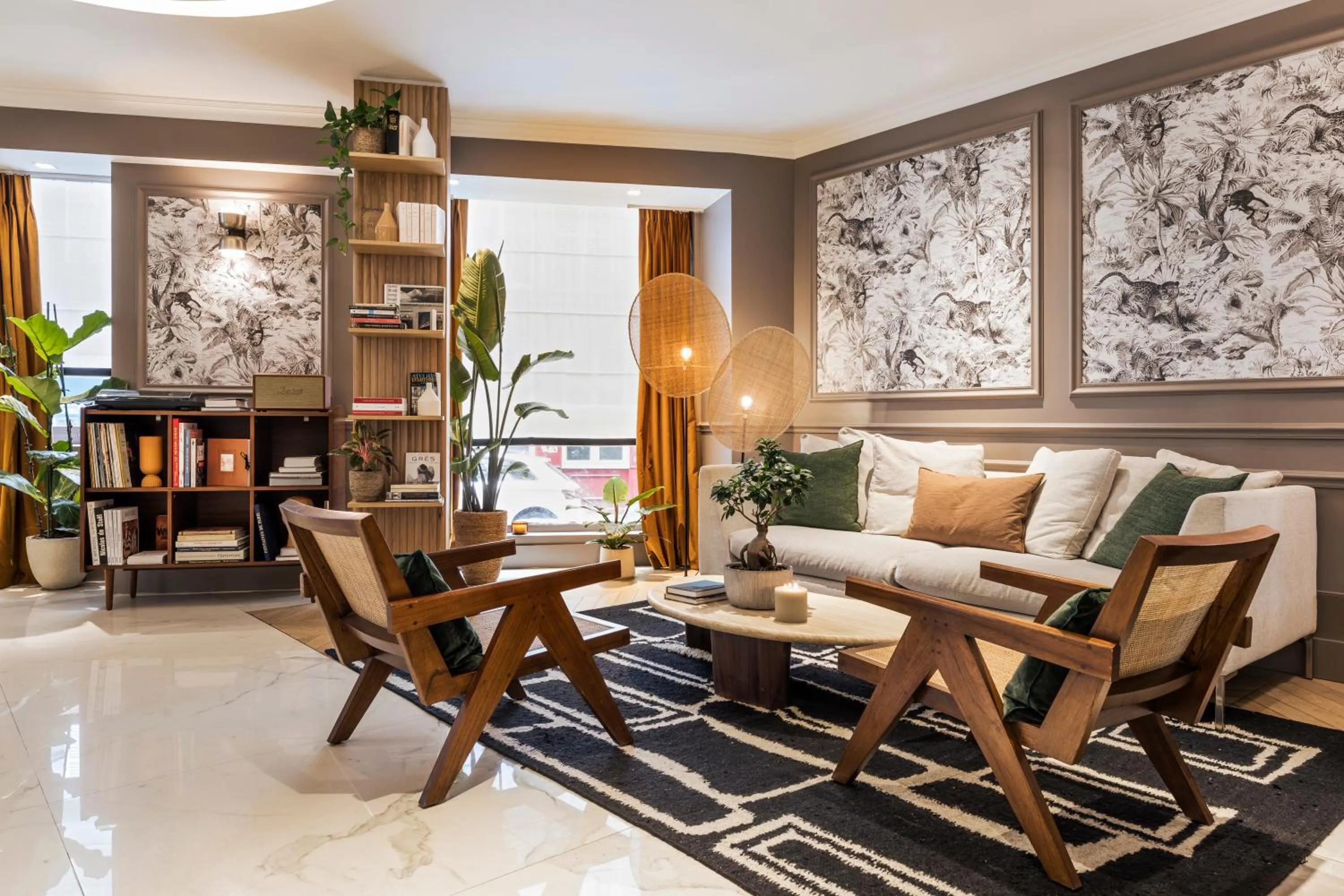 Living room in Hôtel Maison Pigalle