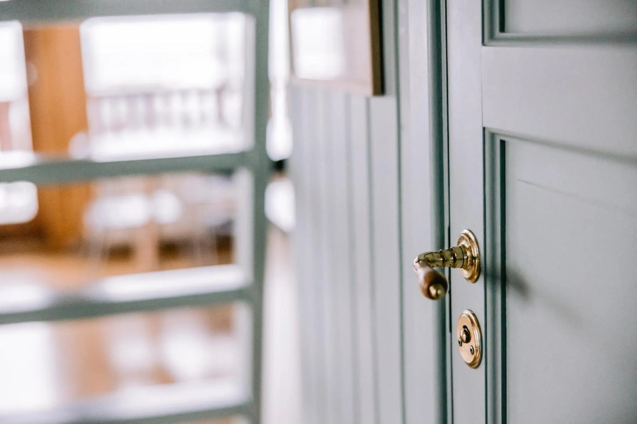 Lobby or reception in Hlid Cottages