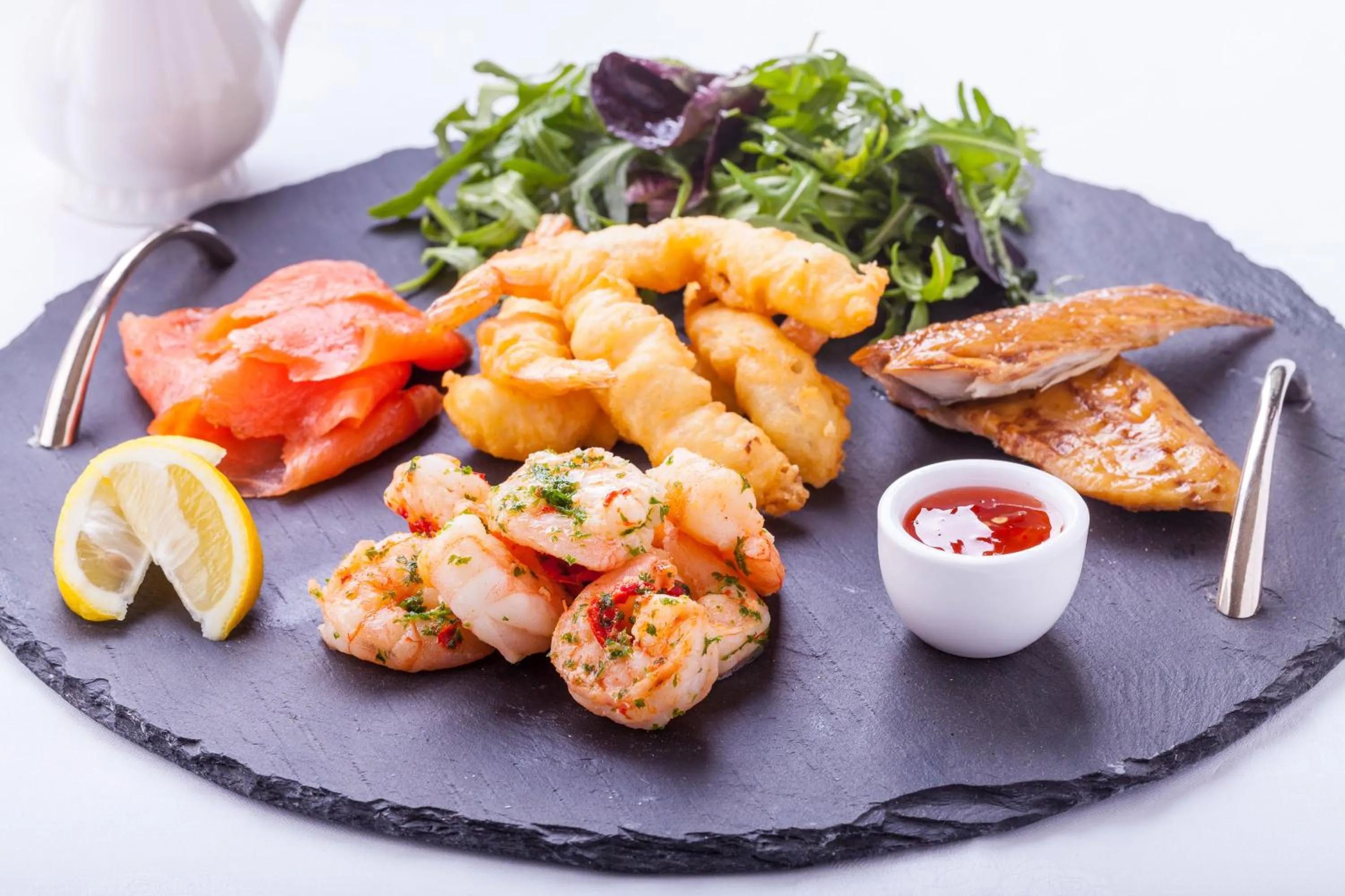 Food in Castlemead Country House By The Sea