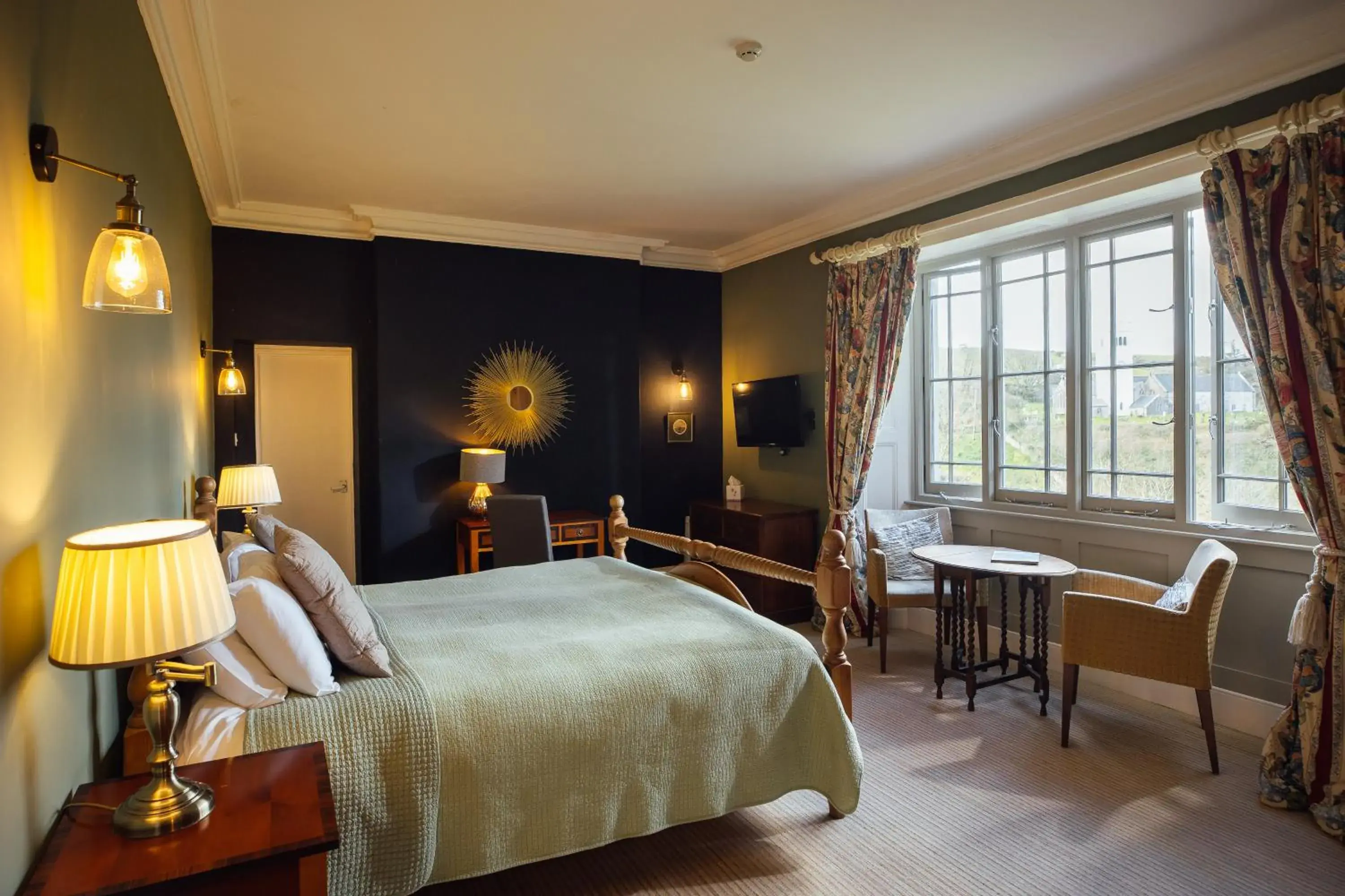 King Room with Sea View in Castlemead Country House By The Sea King Room with Sea View in Castlemead Country House By The Sea