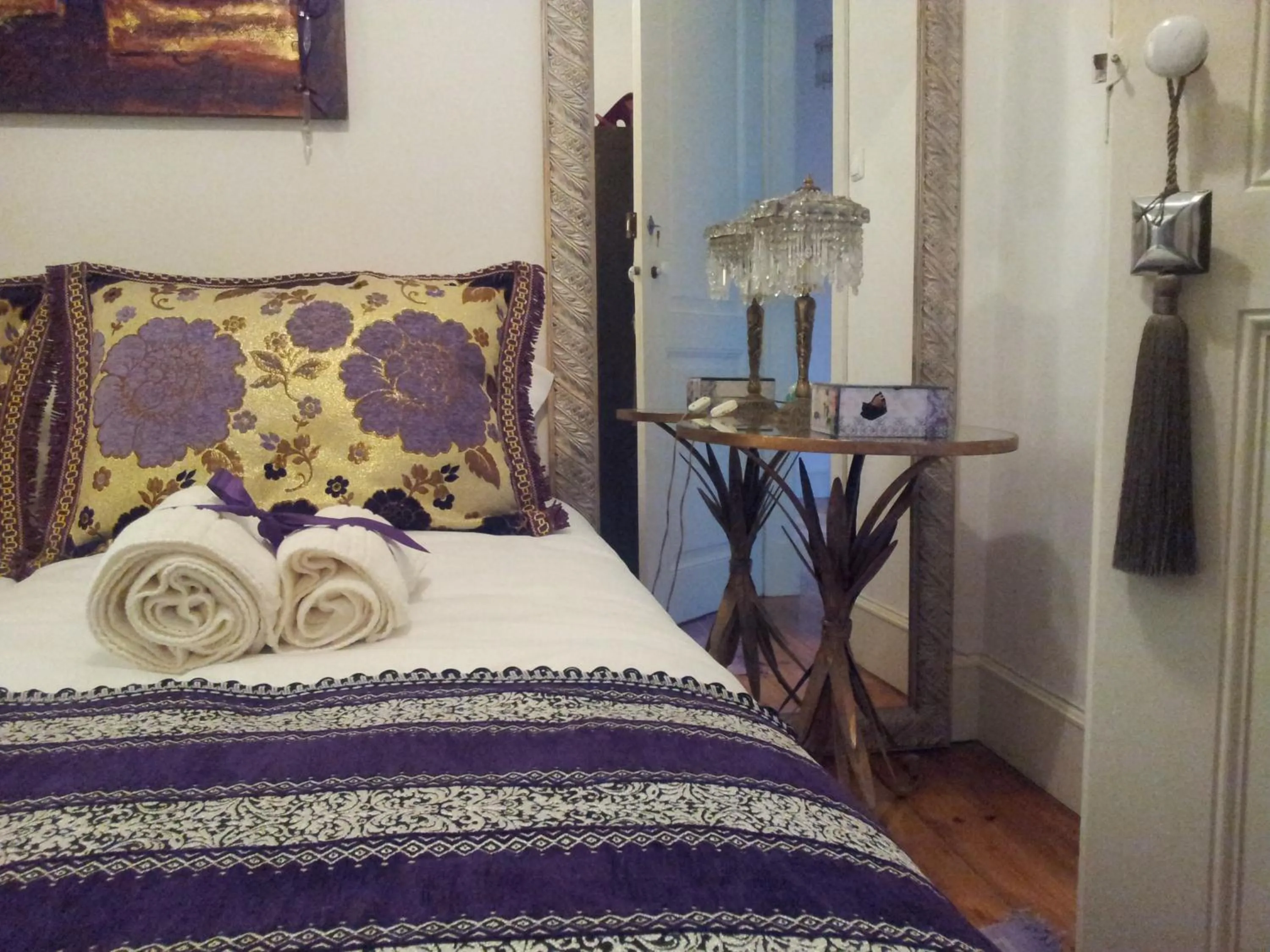 Bedroom, Bed in Whatever Art B&B