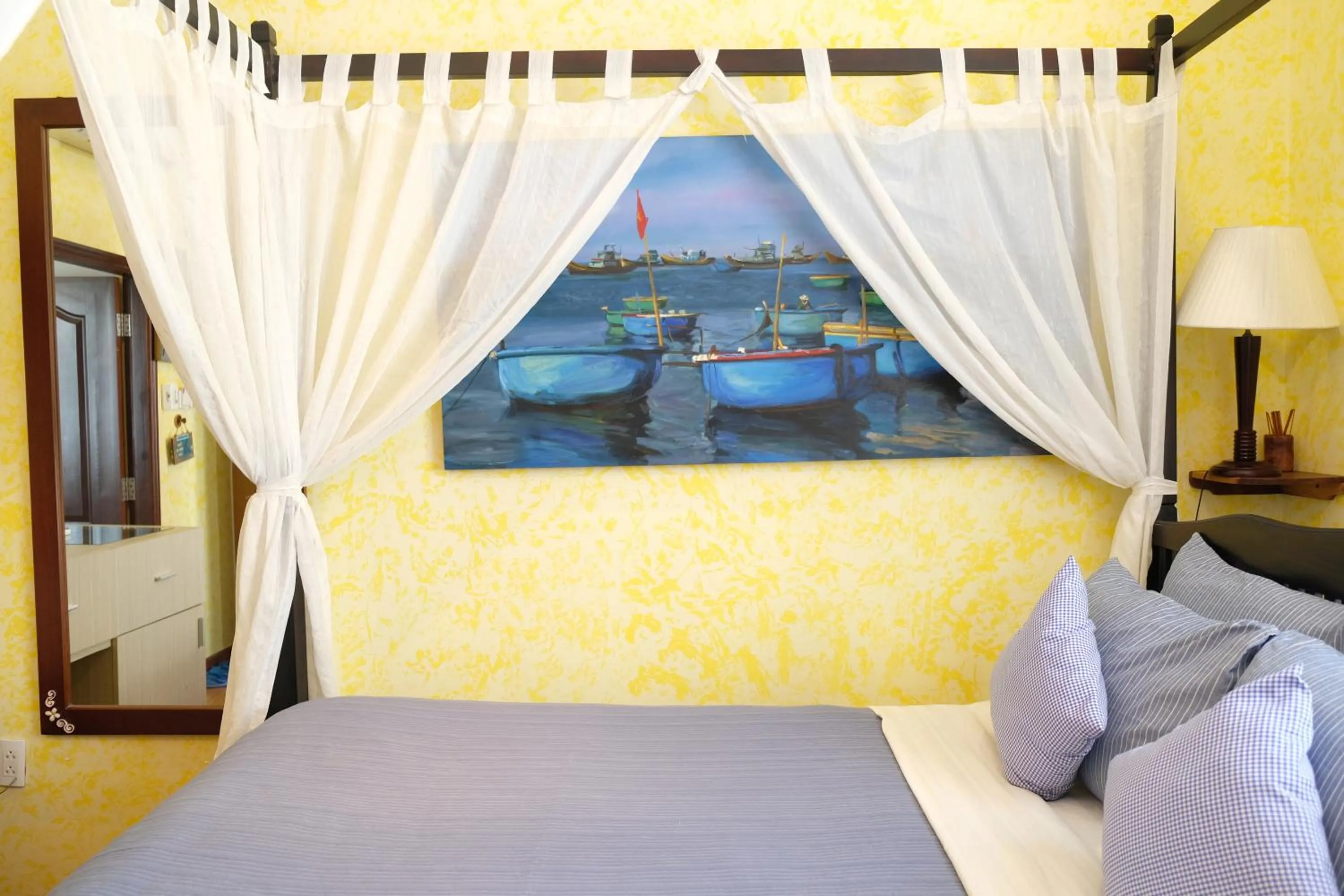 Bed in La Marina Boutique Hotel & Spa