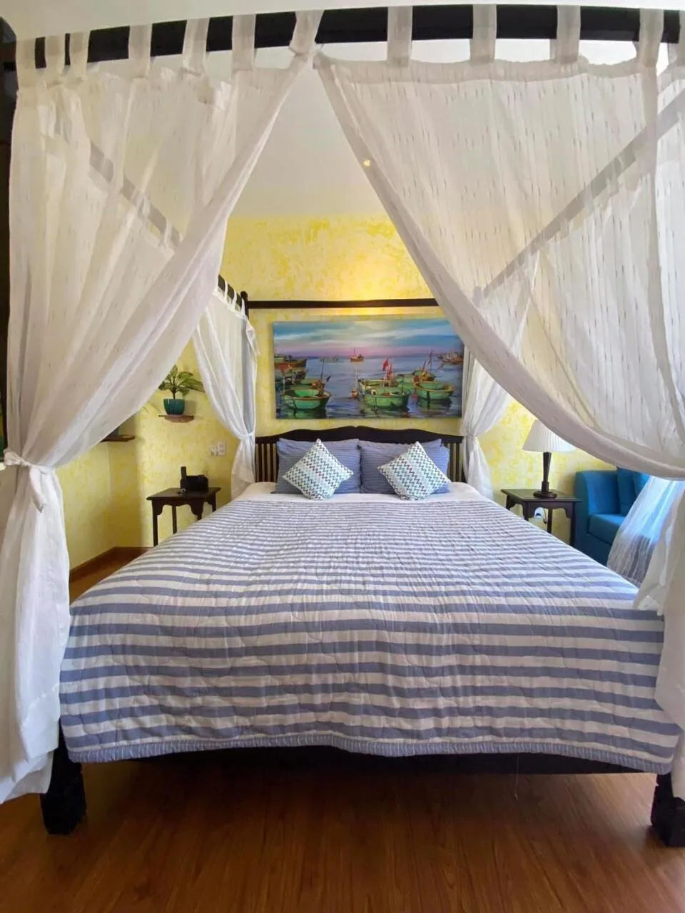 Bed in La Marina Boutique Hotel & Spa