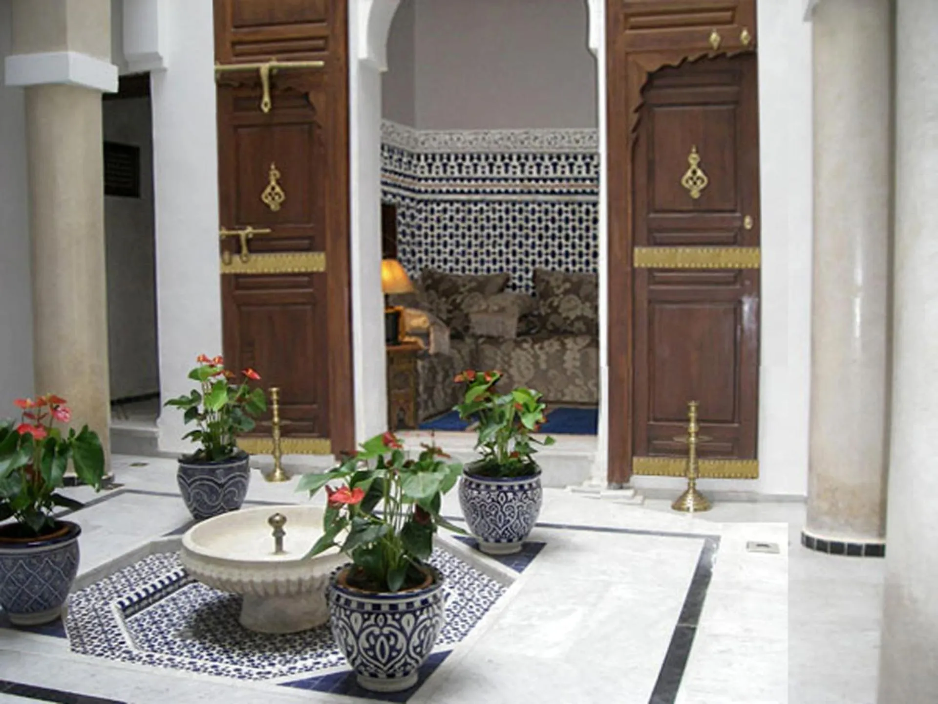 Facade/entrance in Dar Eva