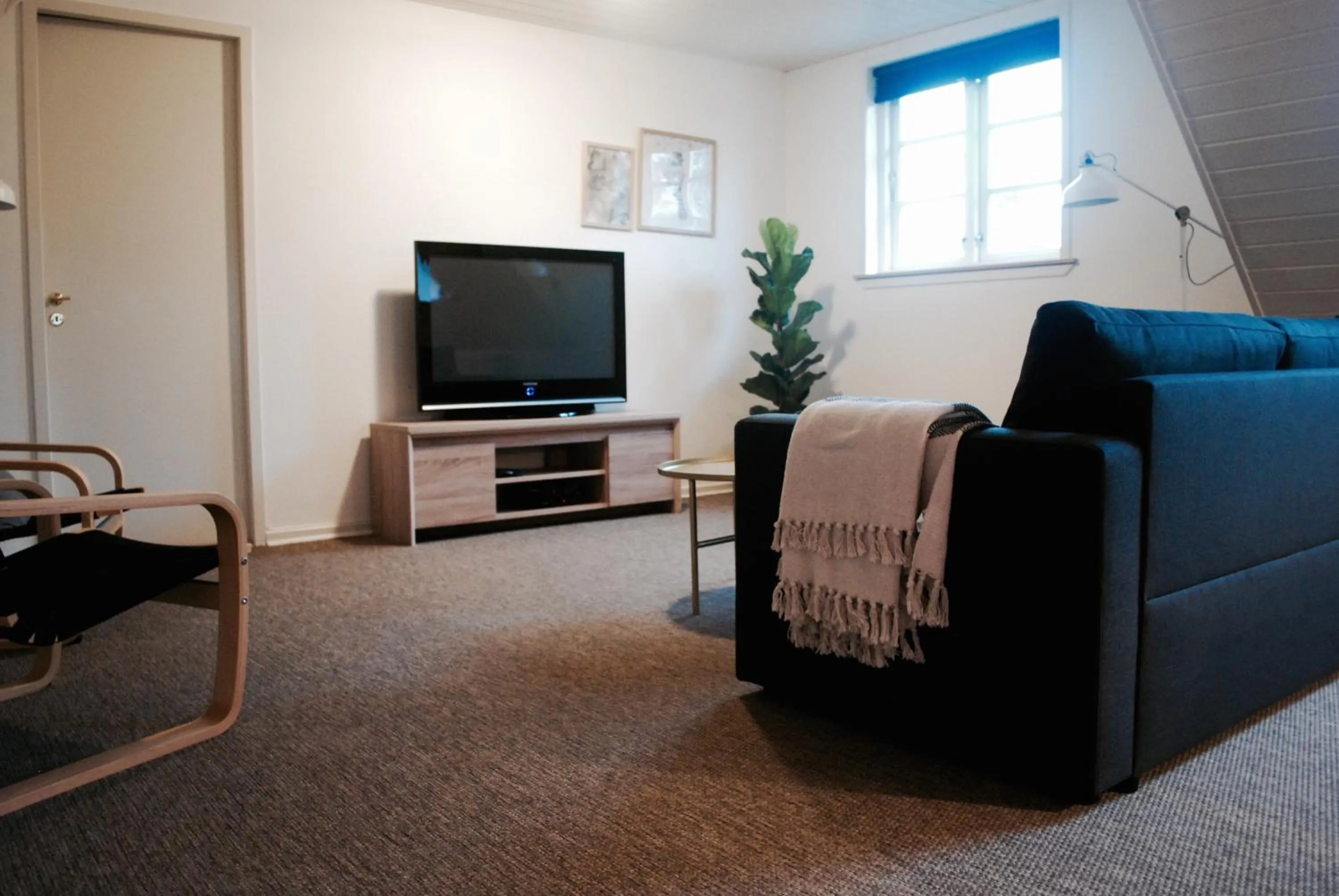 Living room in Adventure Park Apartments