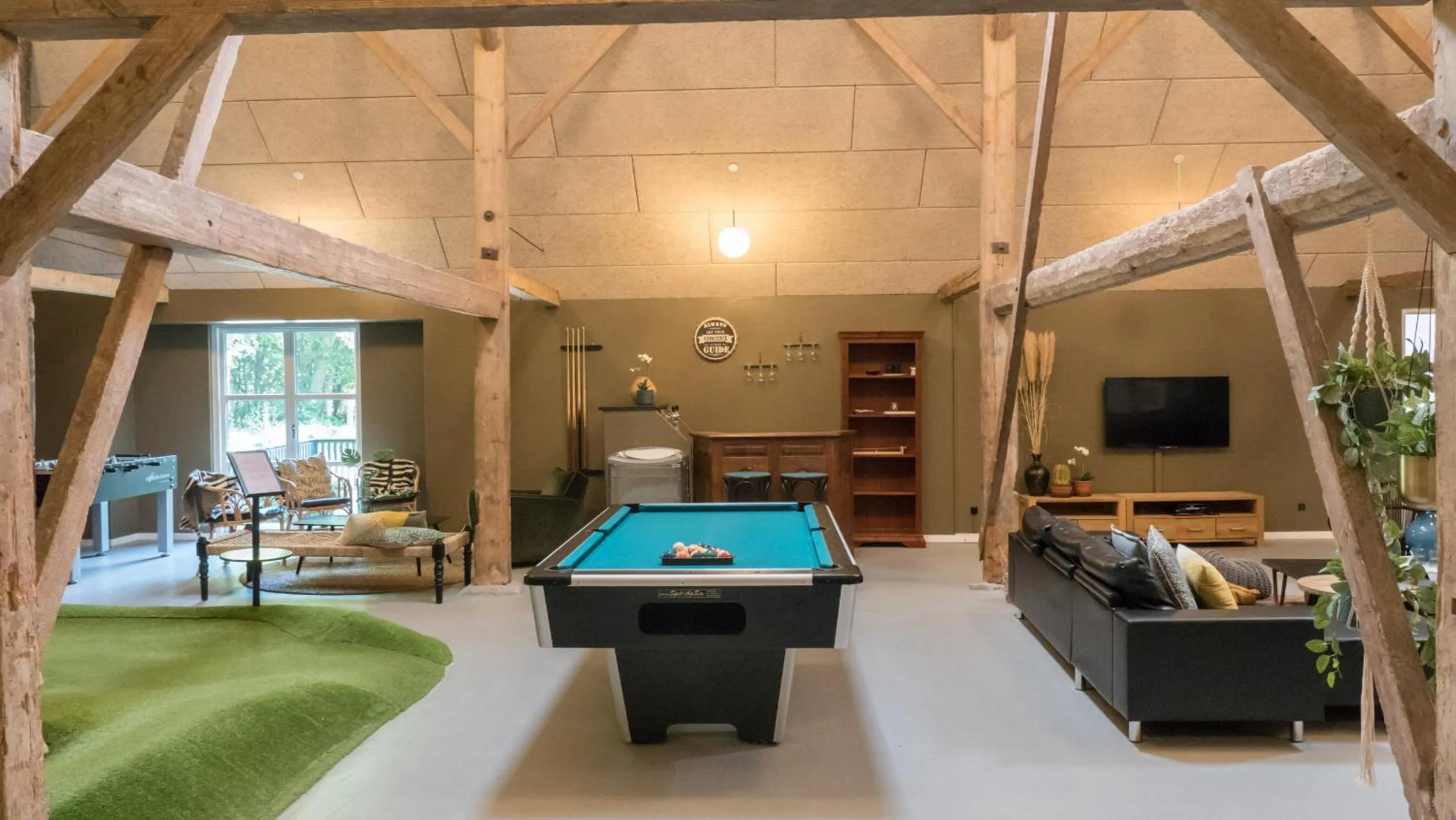 Living room in Adventure Park Apartments