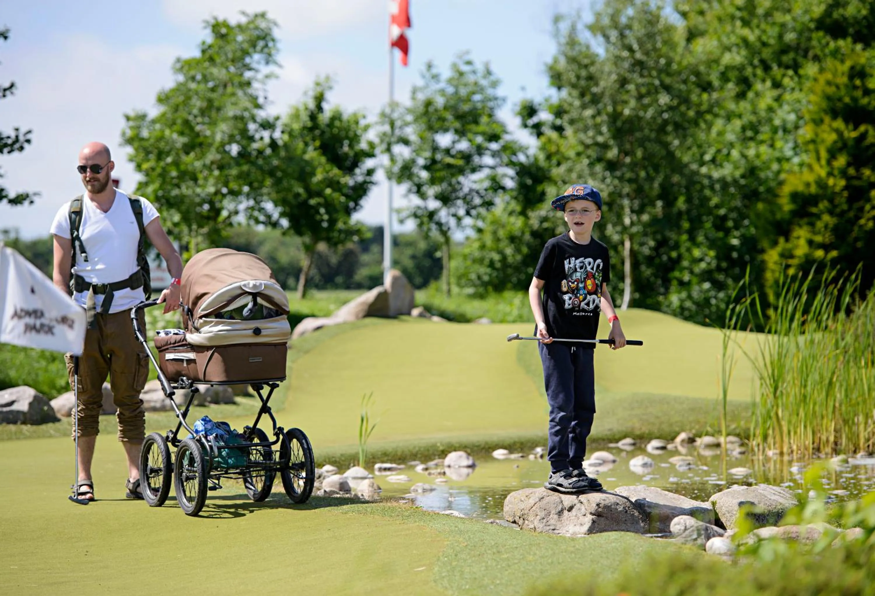 Minigolf in Adventure Park Apartments