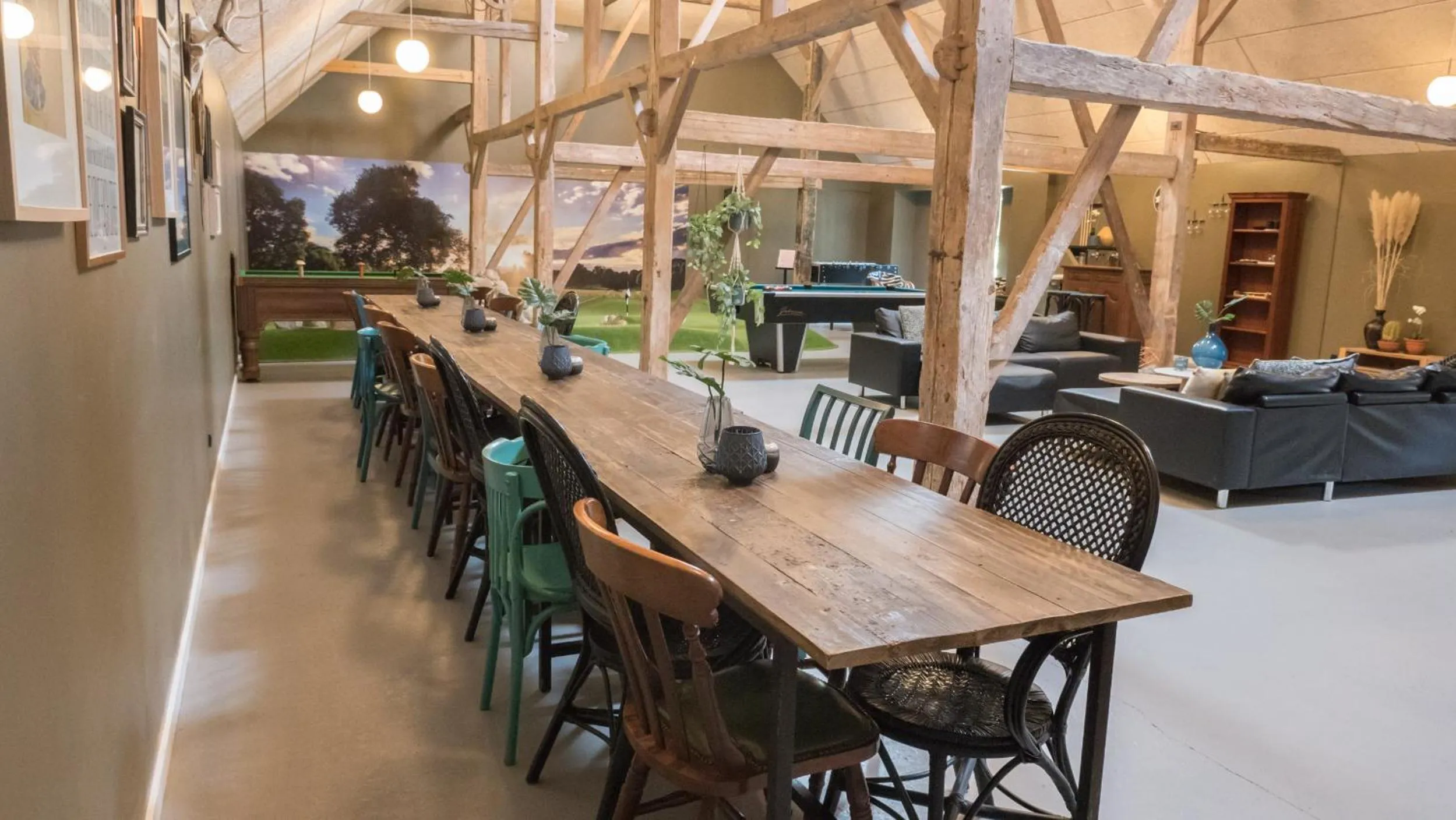 Dining area in Adventure Park Apartments