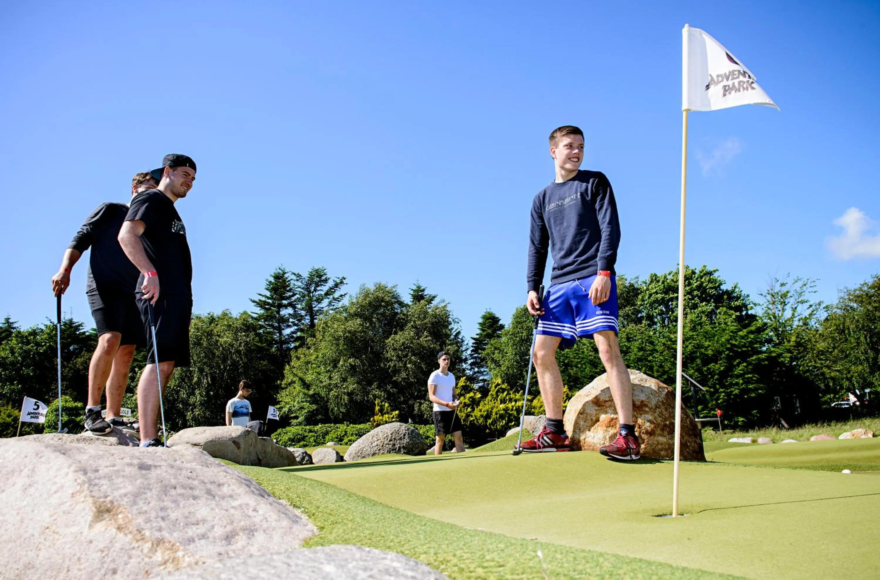 Minigolf in Adventure Park Apartments