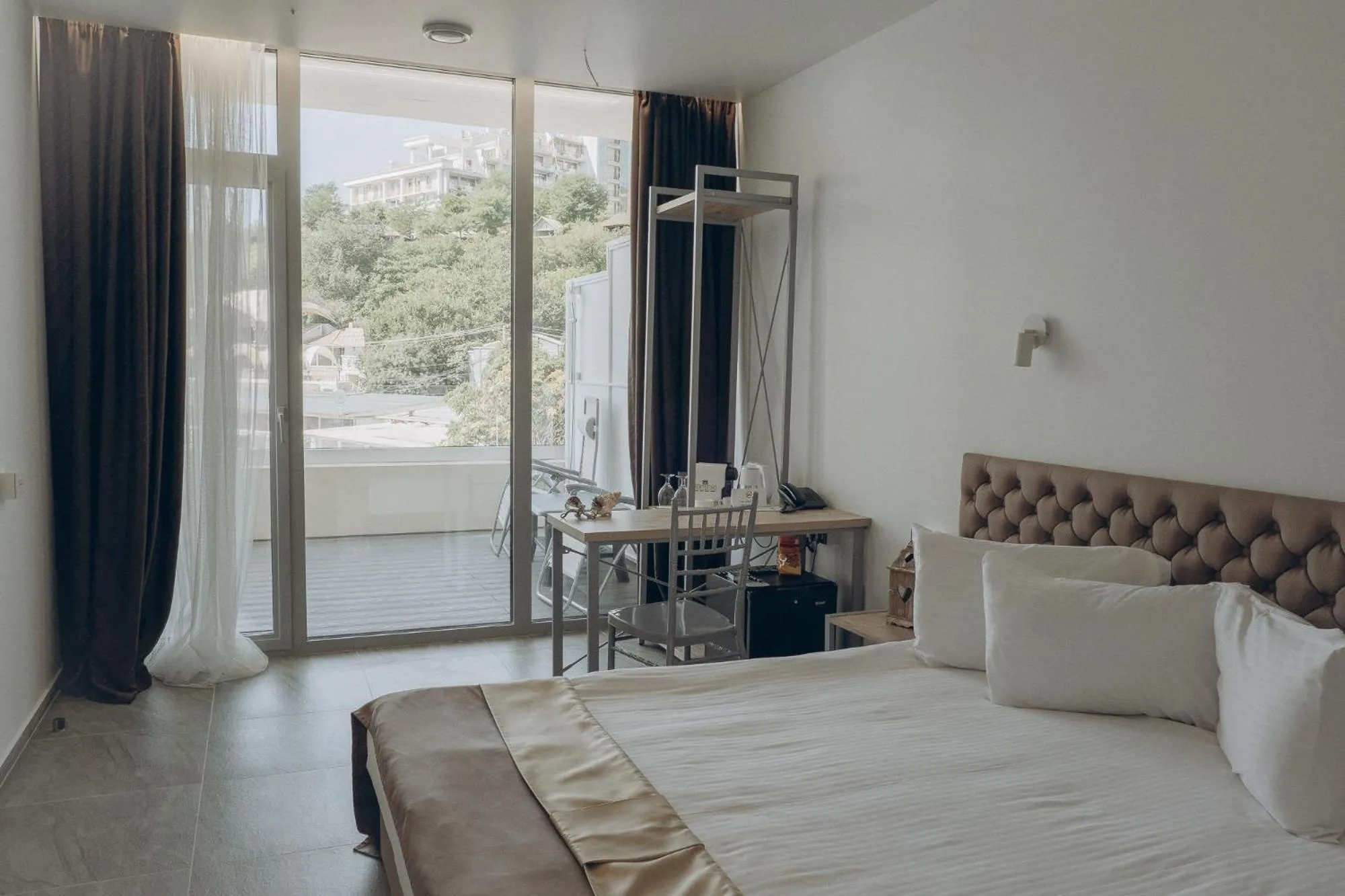 View (from property/room), Bed in Boutique Hotel Portofino