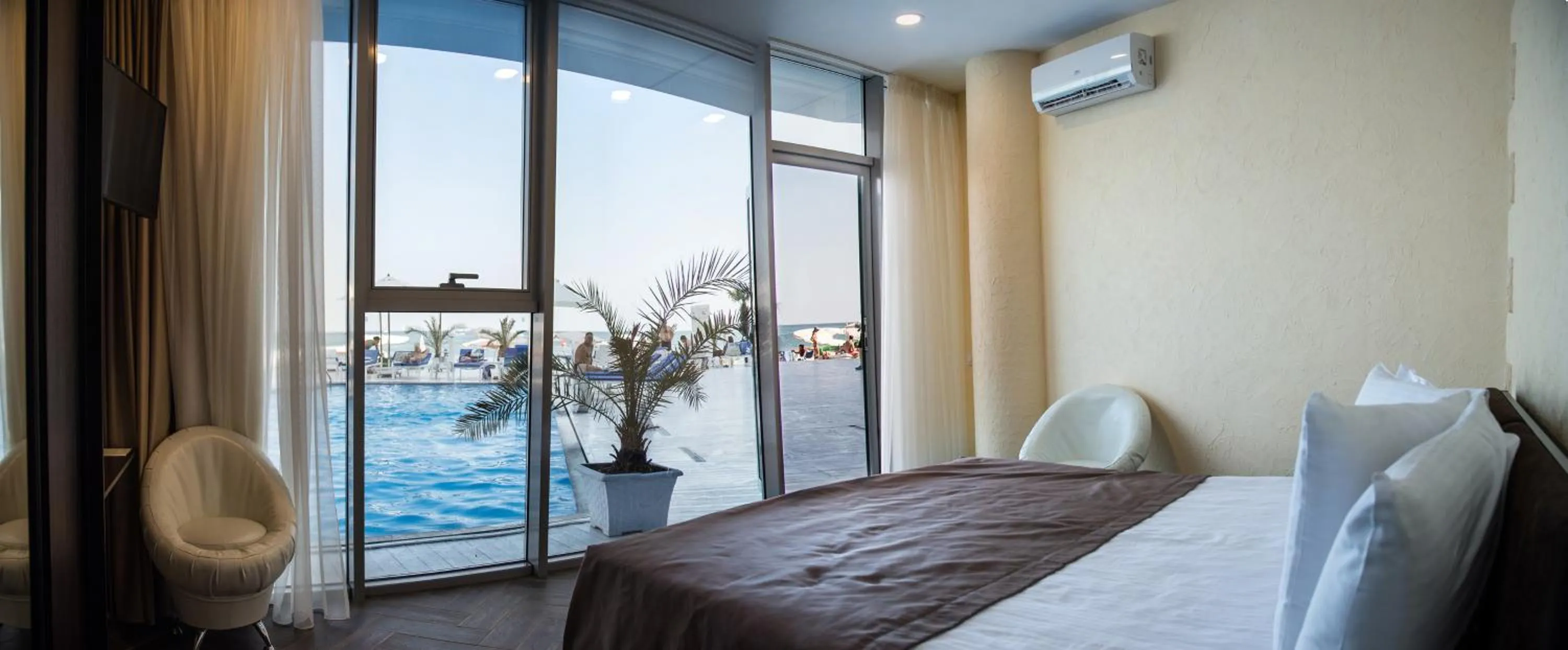 Bed in Boutique Hotel Portofino