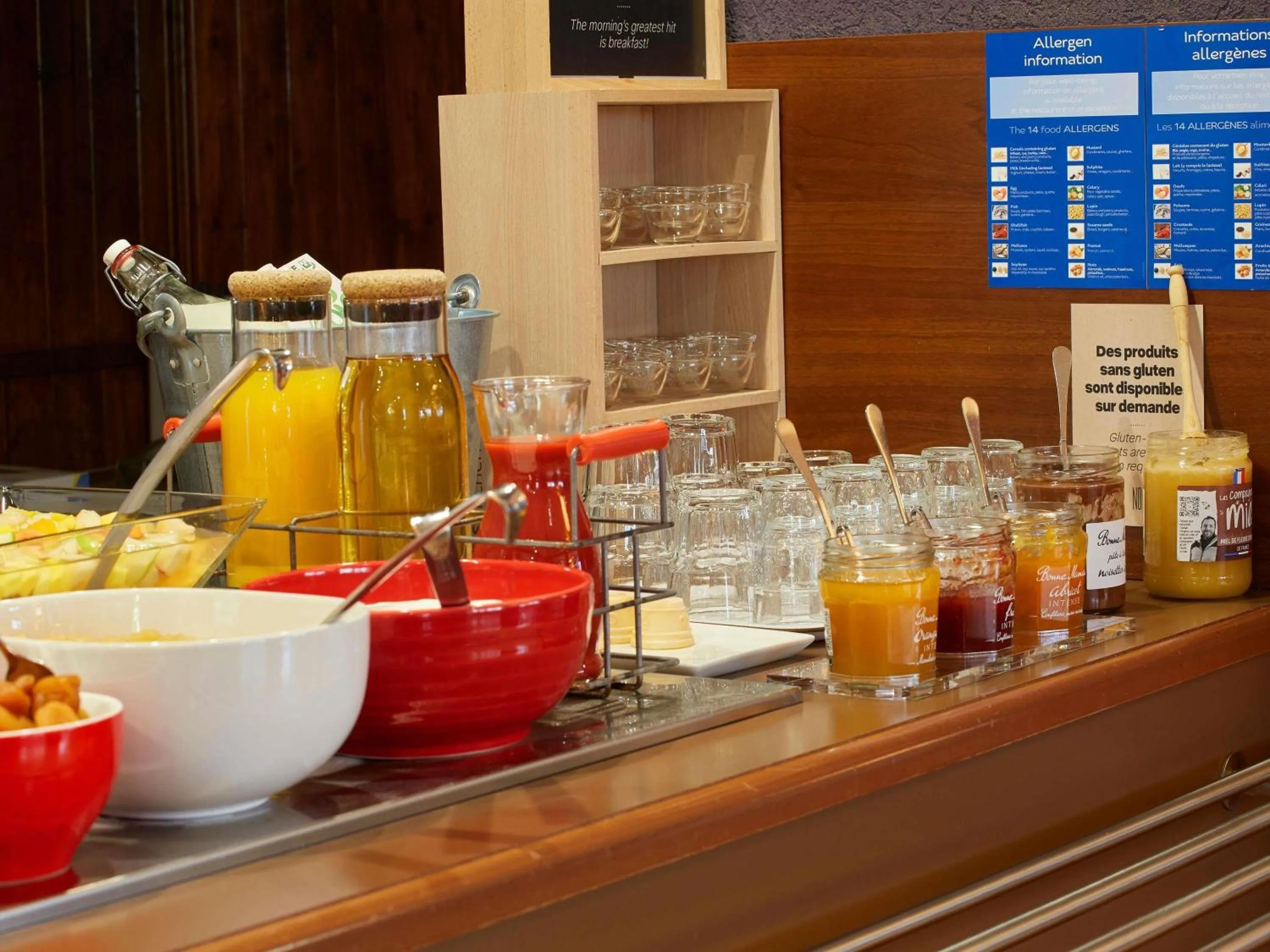 Breakfast in ibis Annemasse-Genève