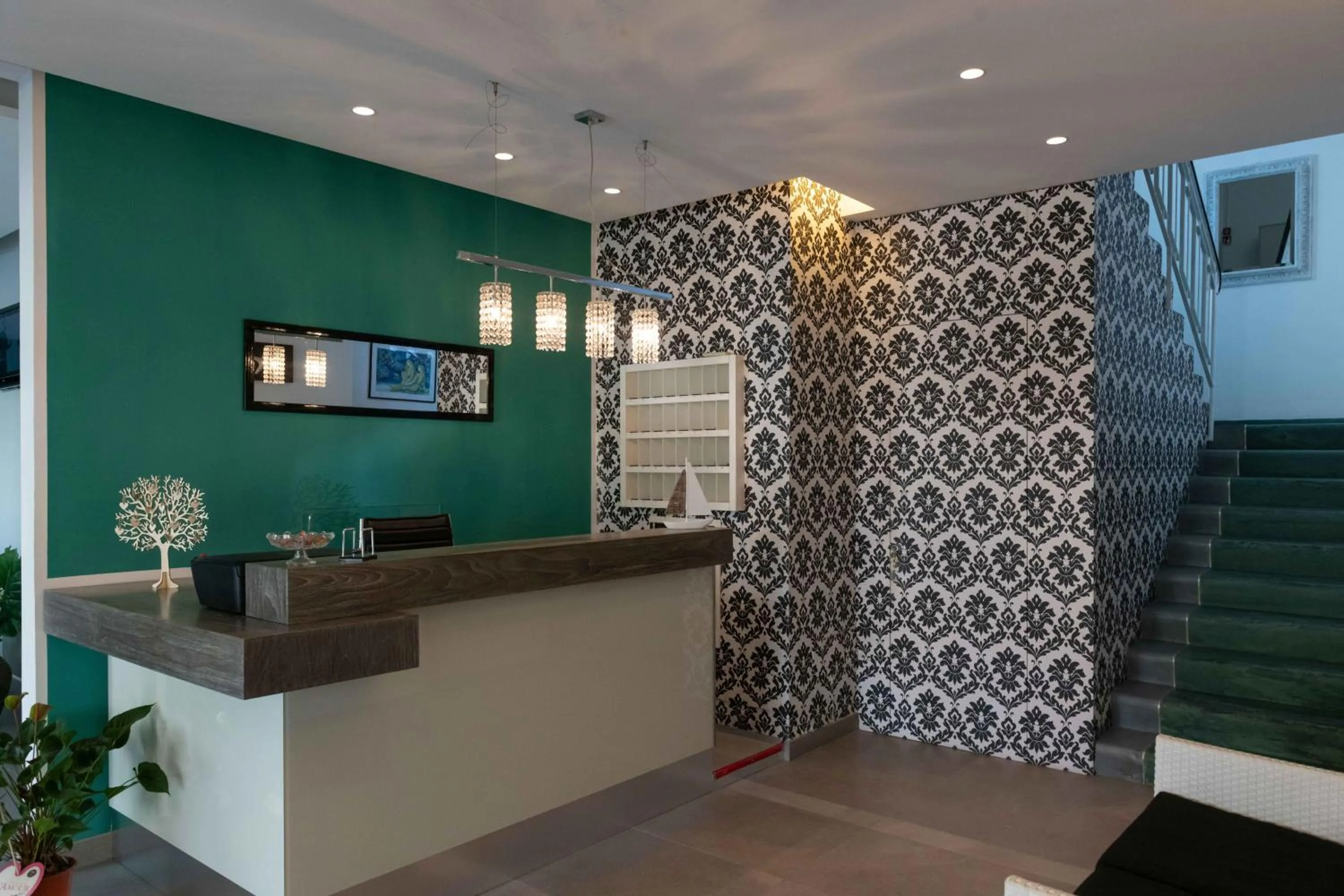 Lobby or reception in Hotel Smart Cervia B&B