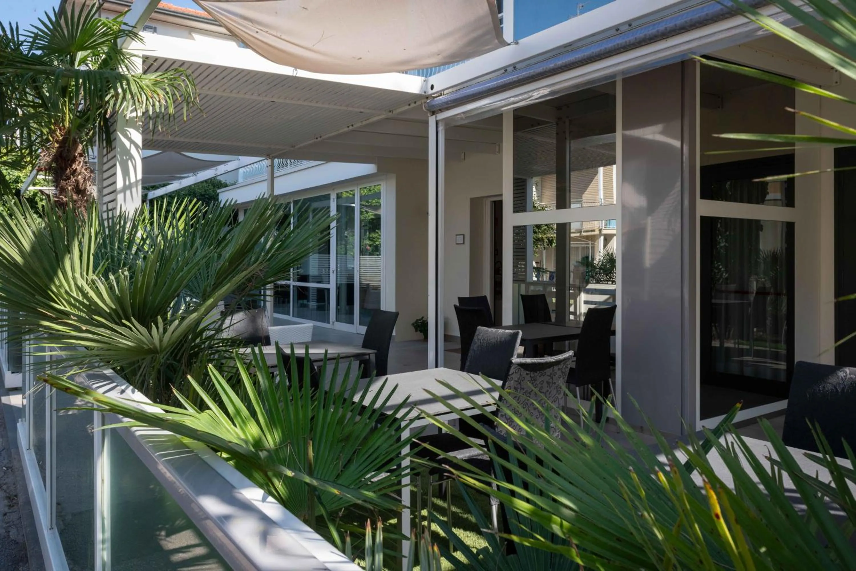 Patio in Hotel Smart Cervia B&B