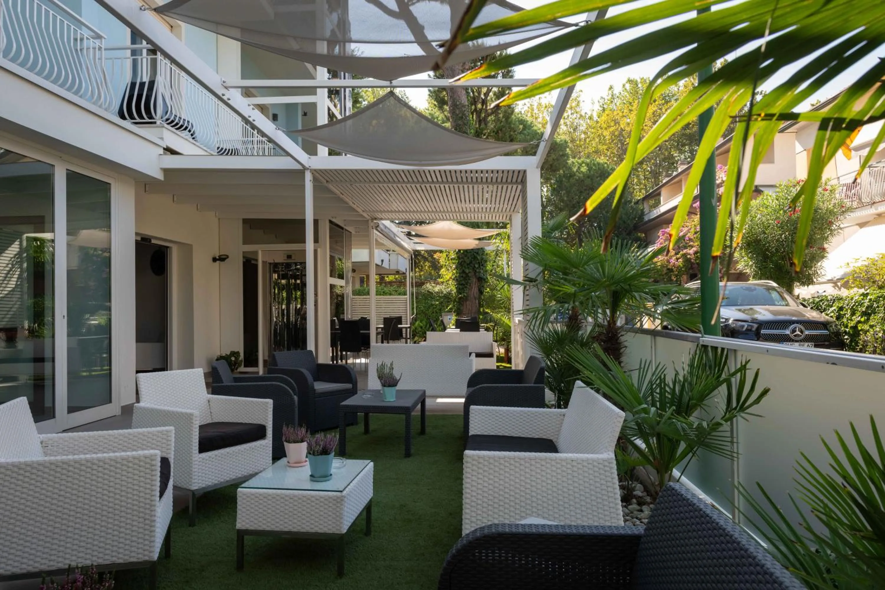 Garden in Hotel Smart Cervia B&B