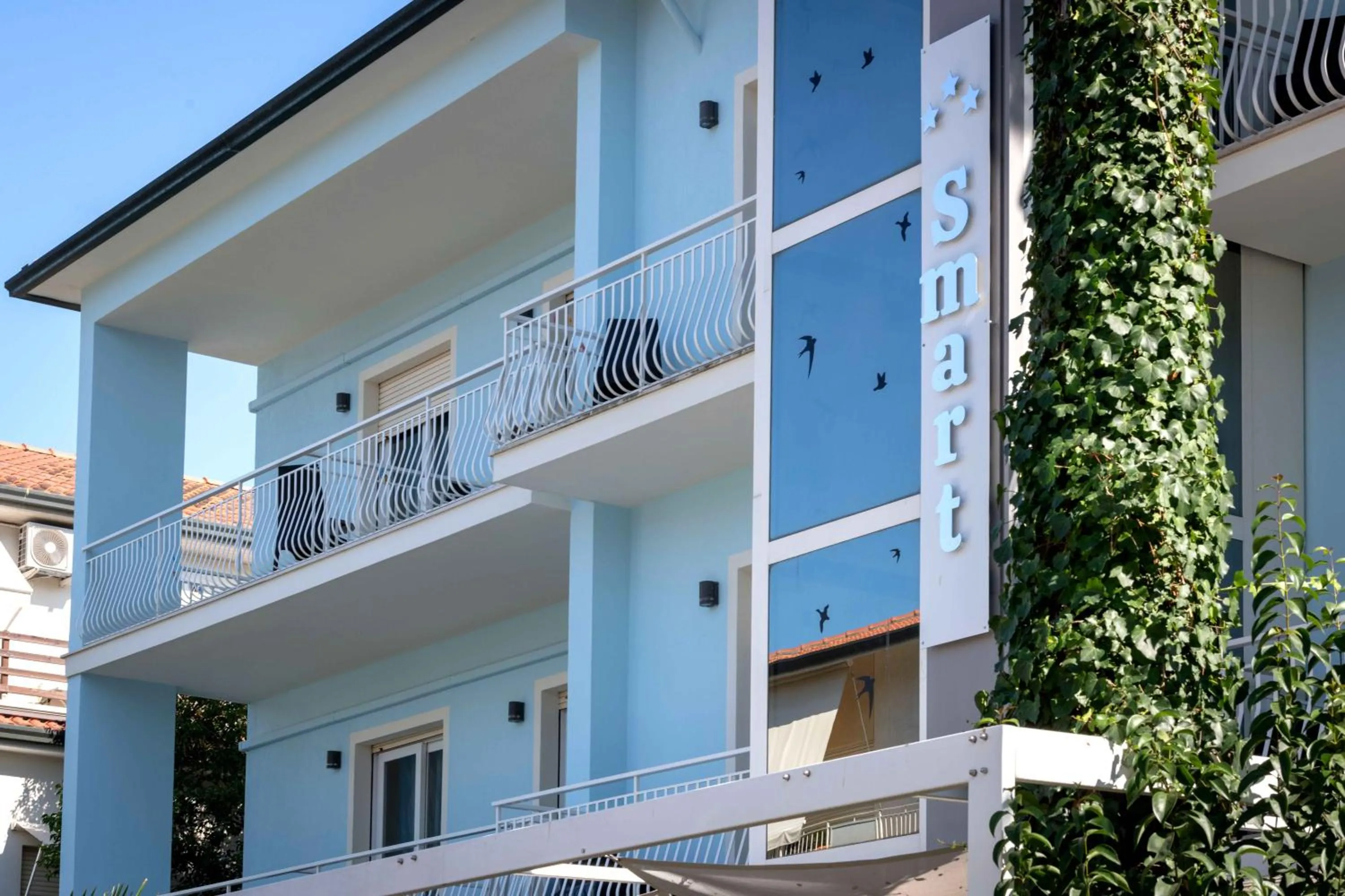 Property building in Hotel Smart Cervia B&B