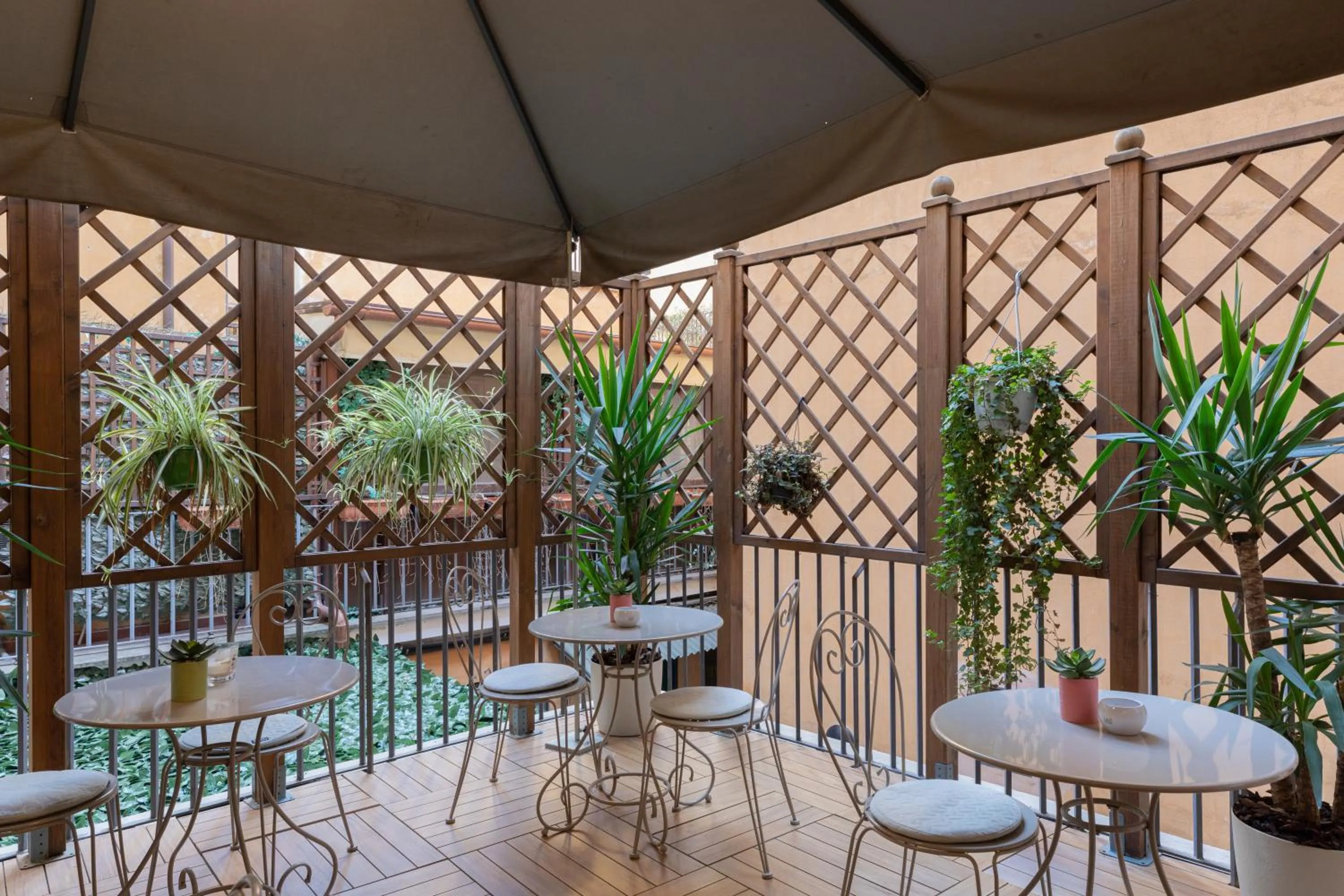 Patio in Relais Roma Centro