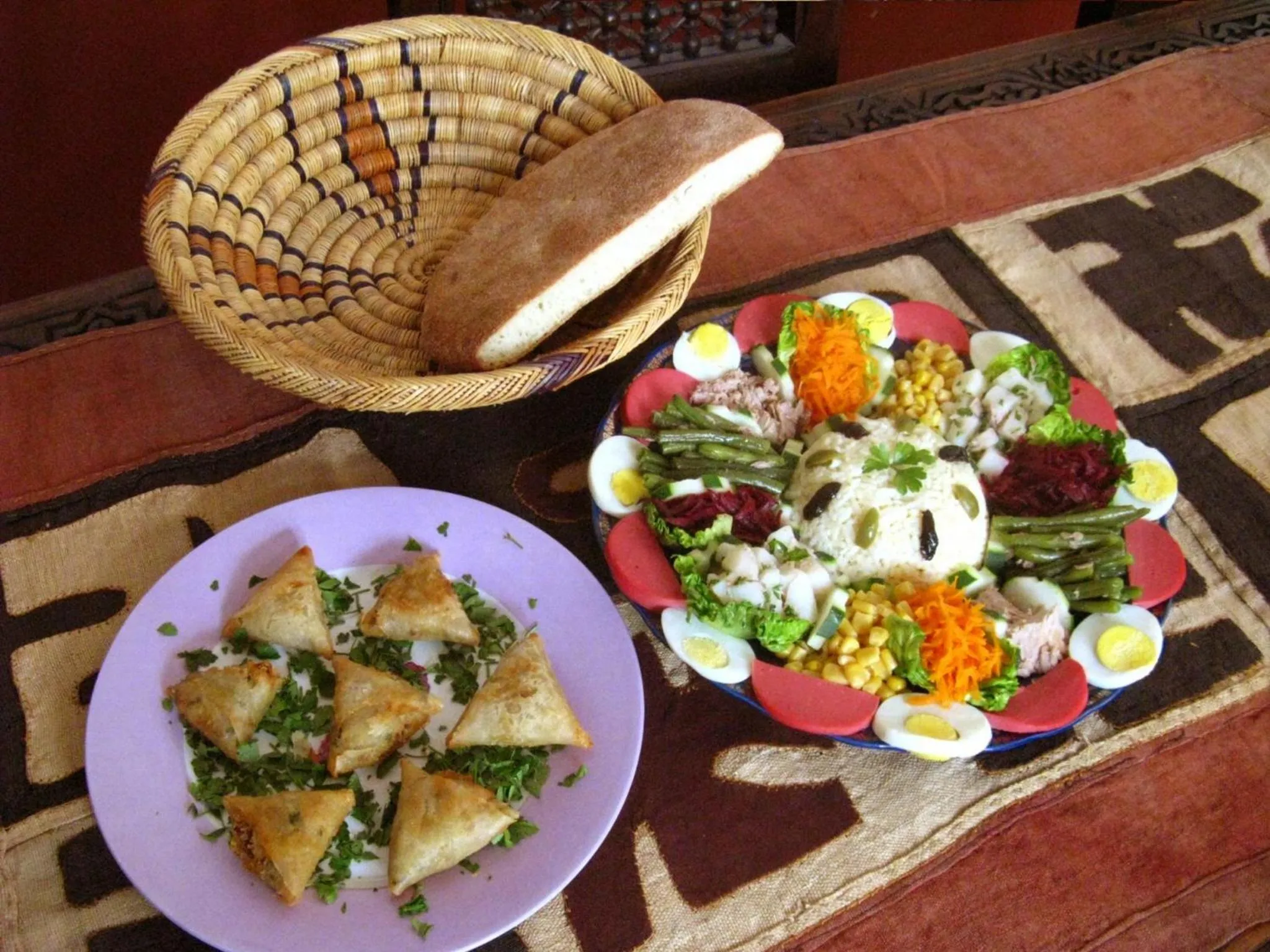 Food and drinks in Riad Sable Chaud