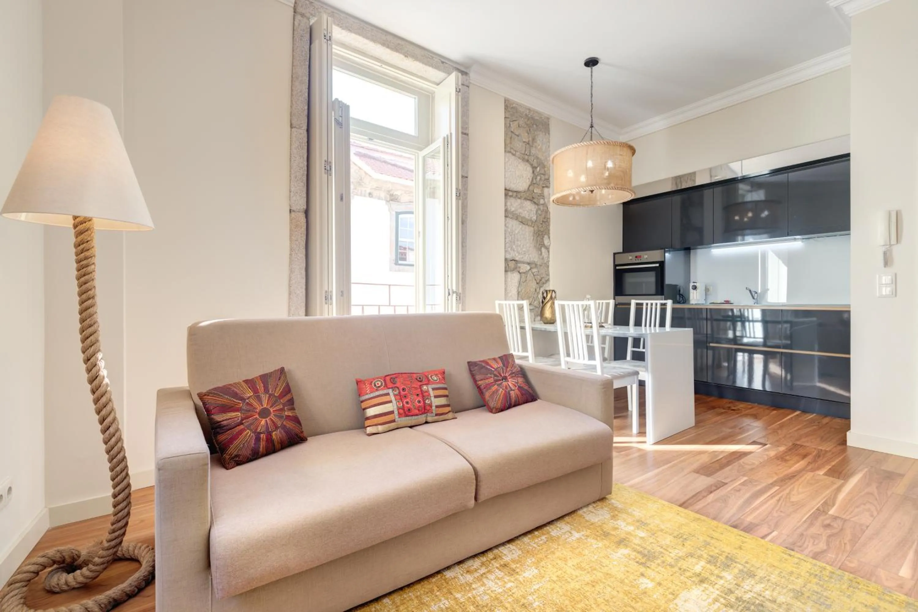 Living room in Oporto Home - River Front