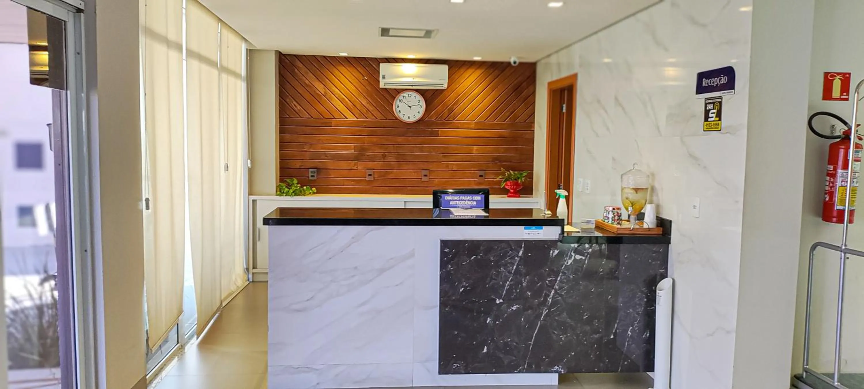 Lobby or reception in Sudoeste Hotel