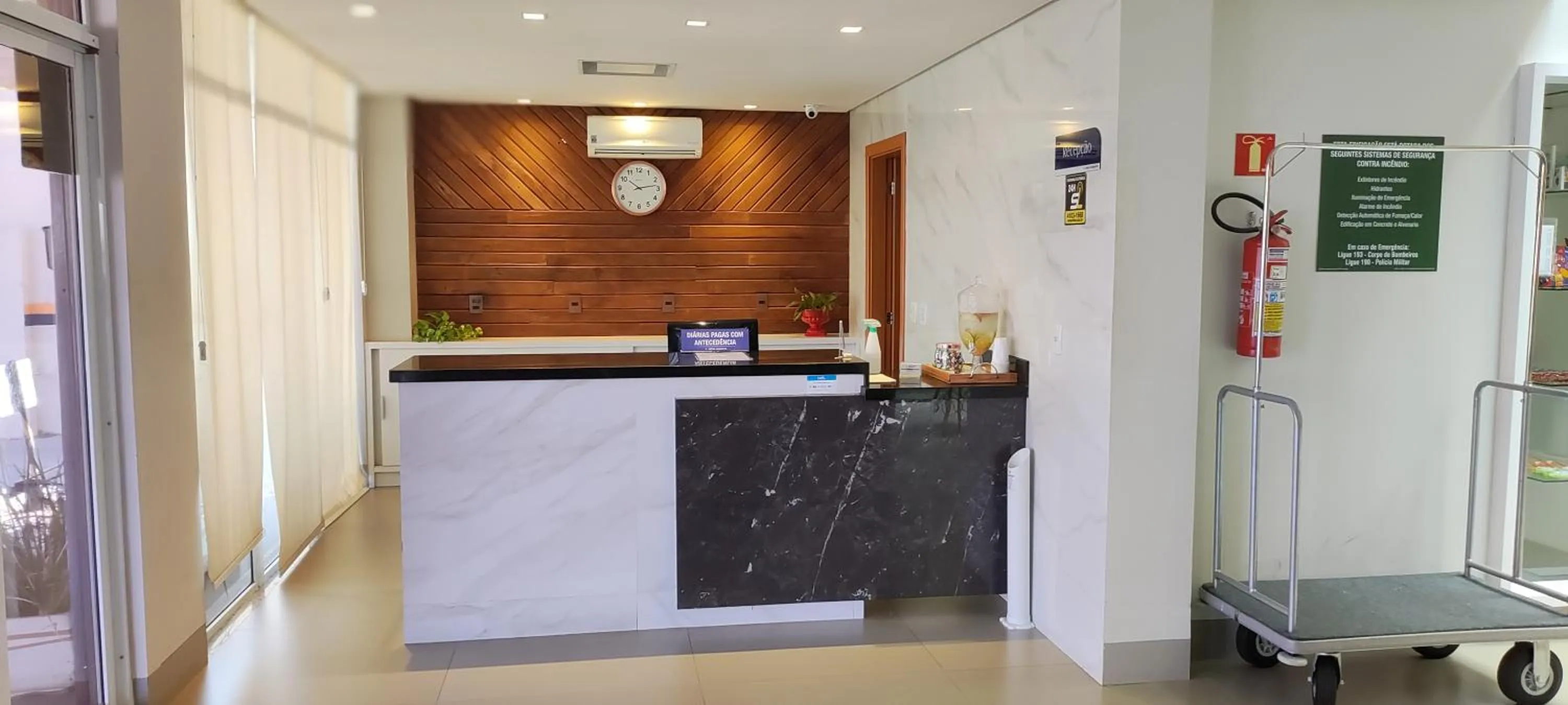 Lobby or reception in Sudoeste Hotel