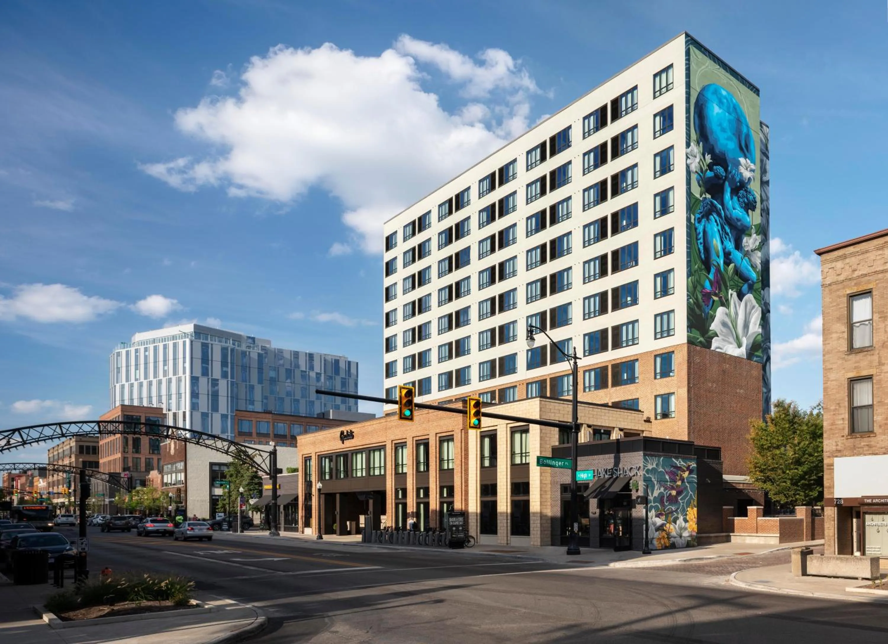 Property building in Graduate by Hilton Columbus