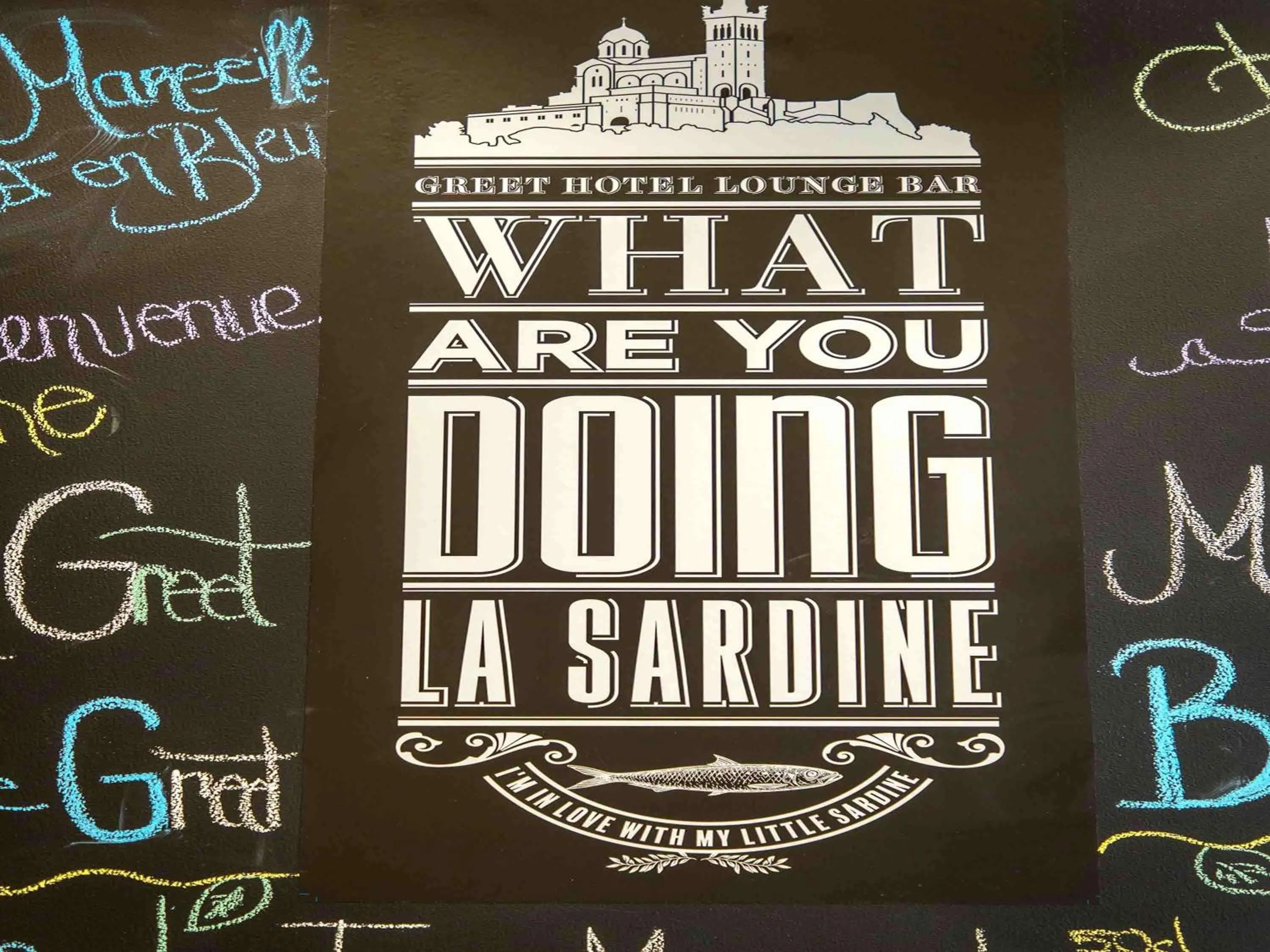 Lounge or bar in greet Marseille Centre Saint Charles