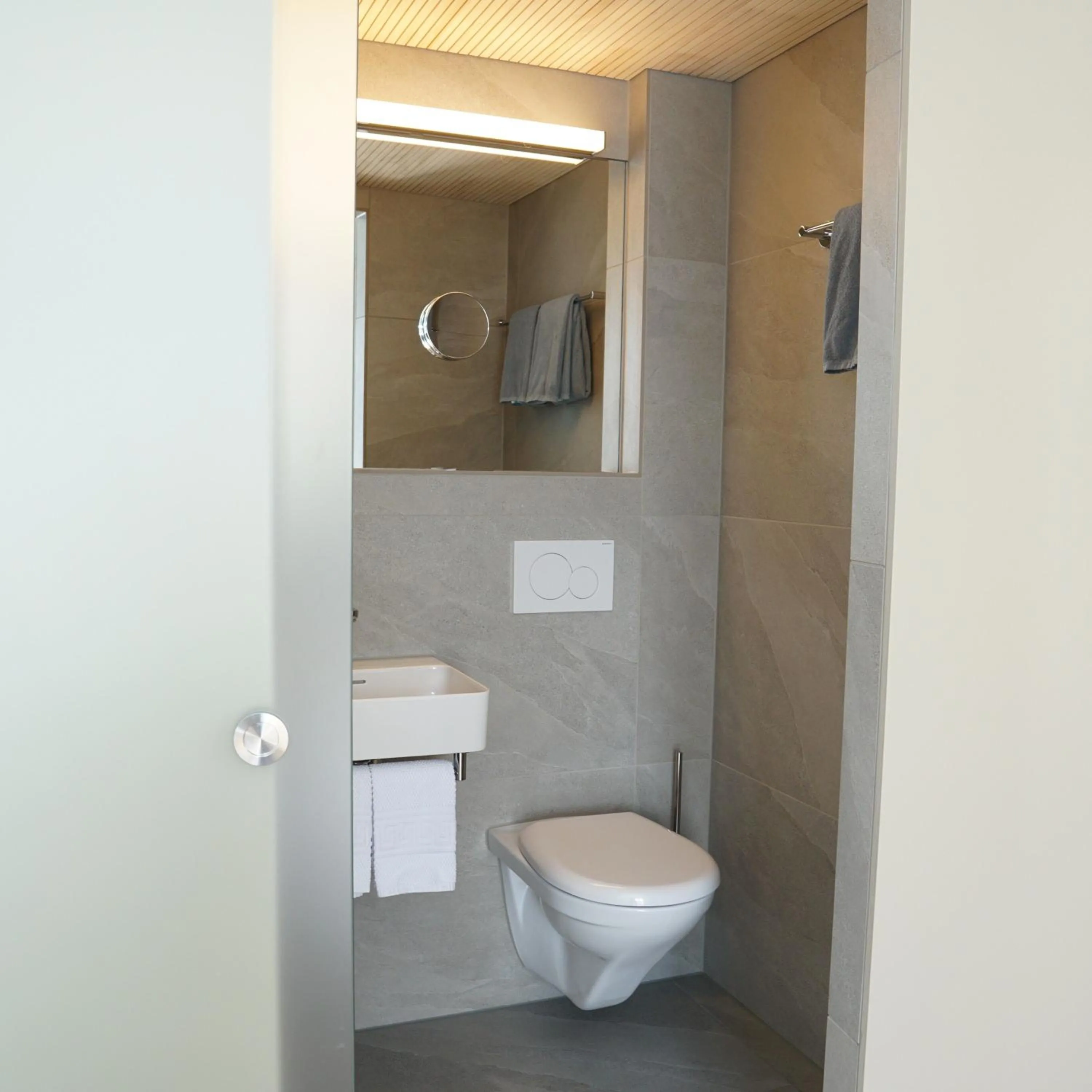 Bathroom in Seminar-Hotel Rigi am See