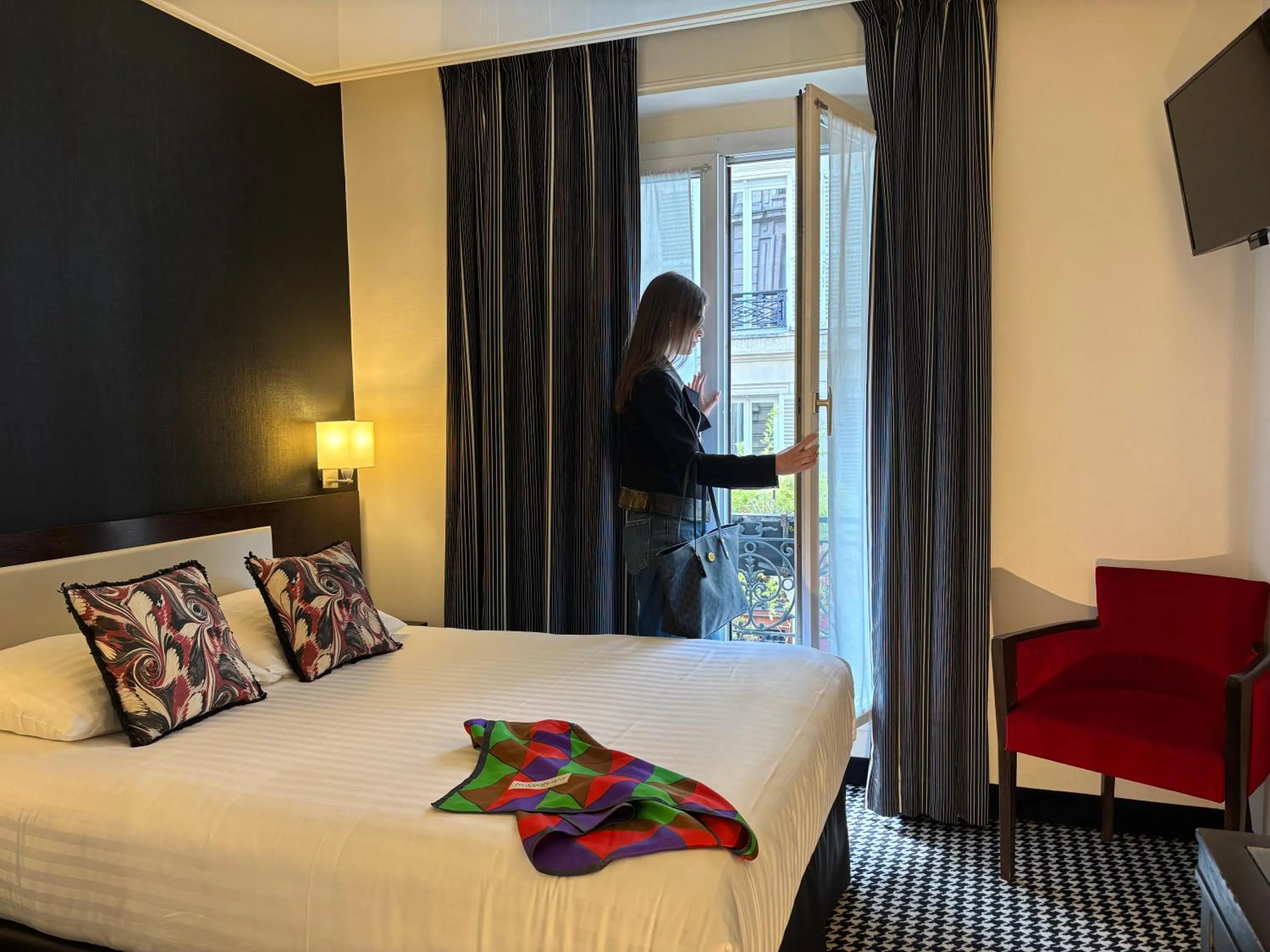 Bed in Hotel Best Western Anjou Lafayette