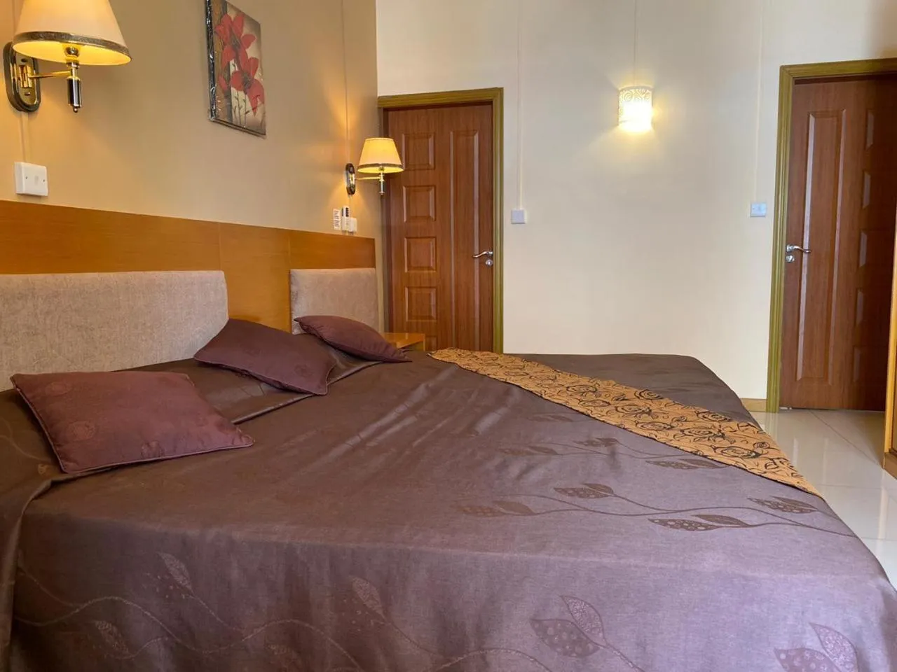 Bed in Monalysa St Honore Apartment & Studios Grand Bay